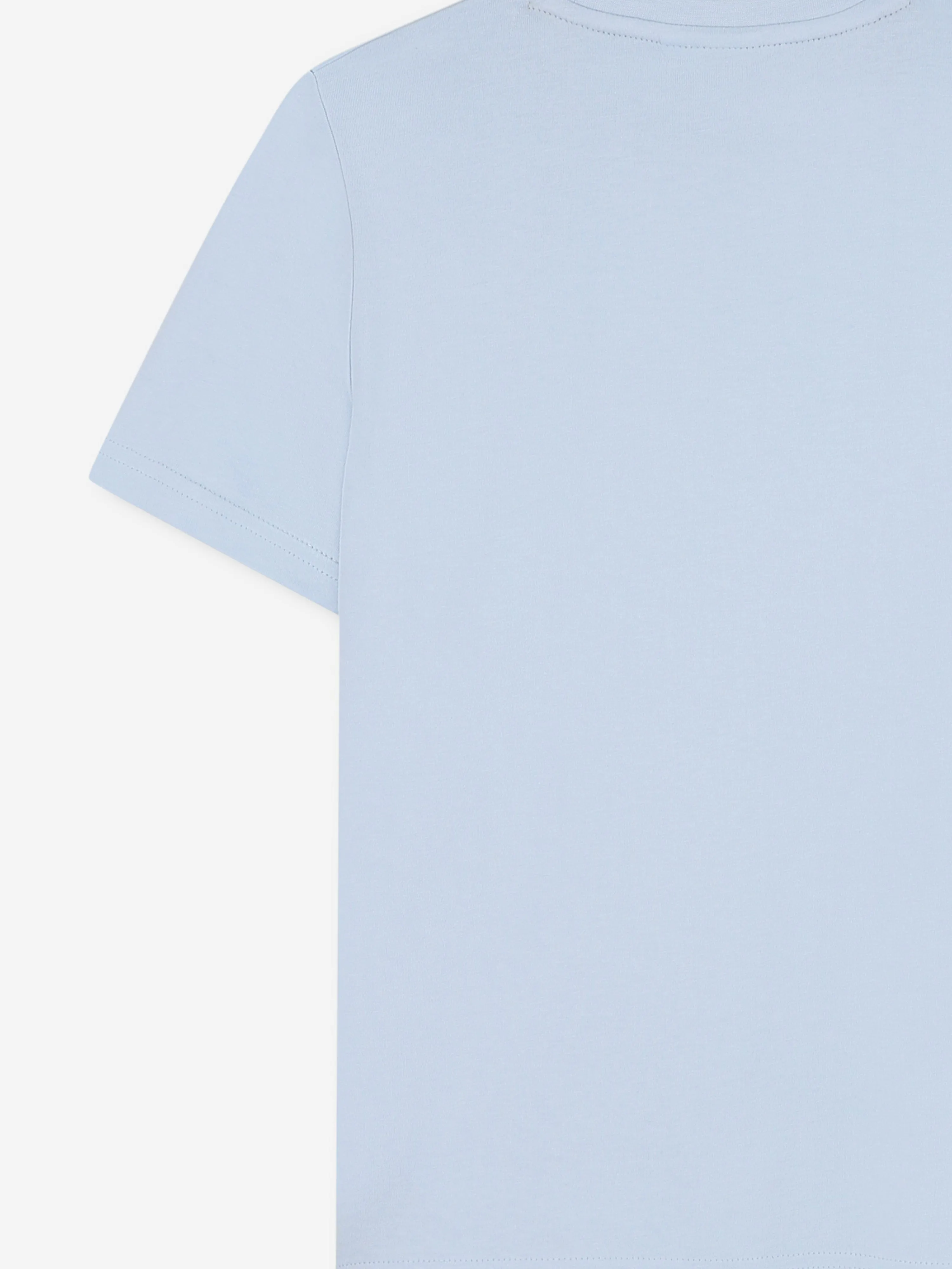BOSS Boys Logo Print T-Shirt in Blue