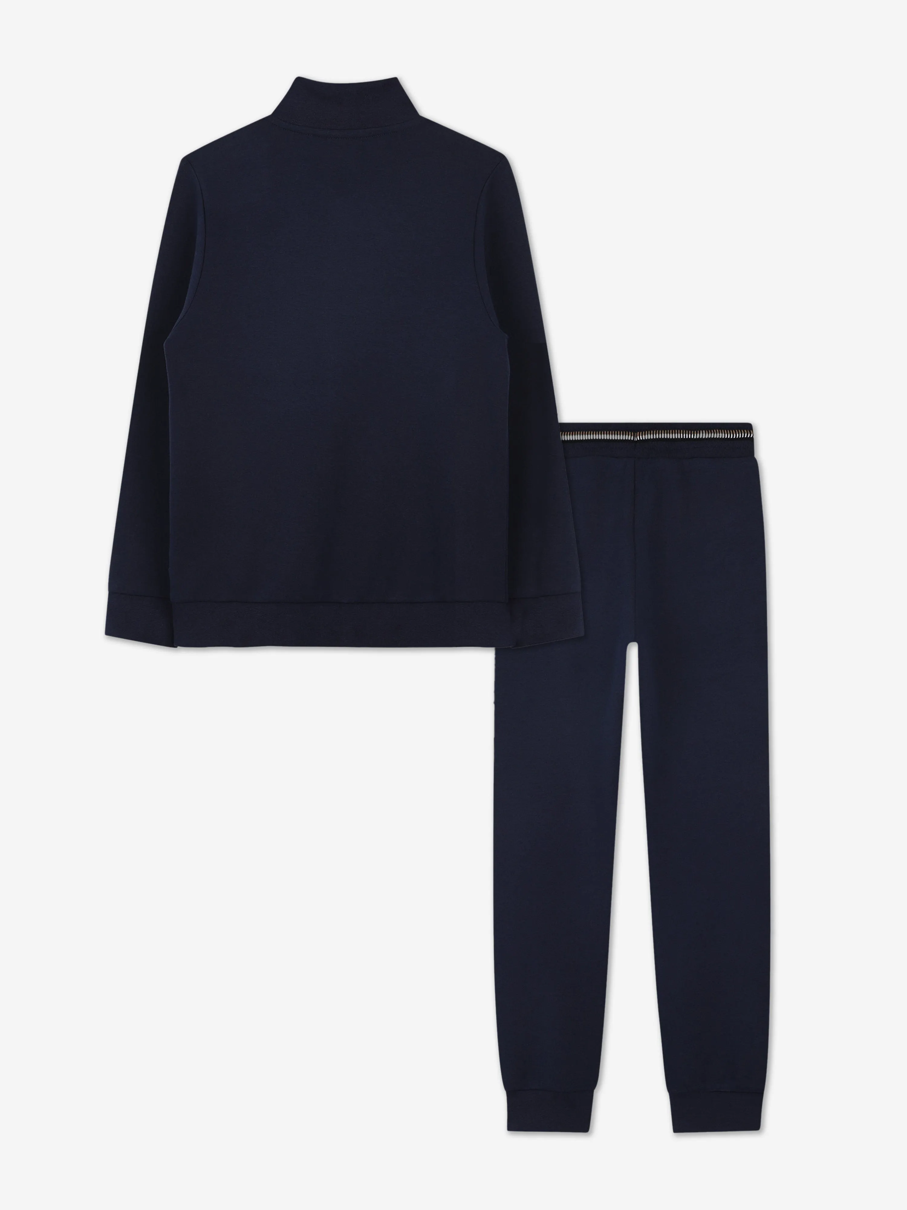 BOSS Boys Logo Print Tracksuit in Navy
