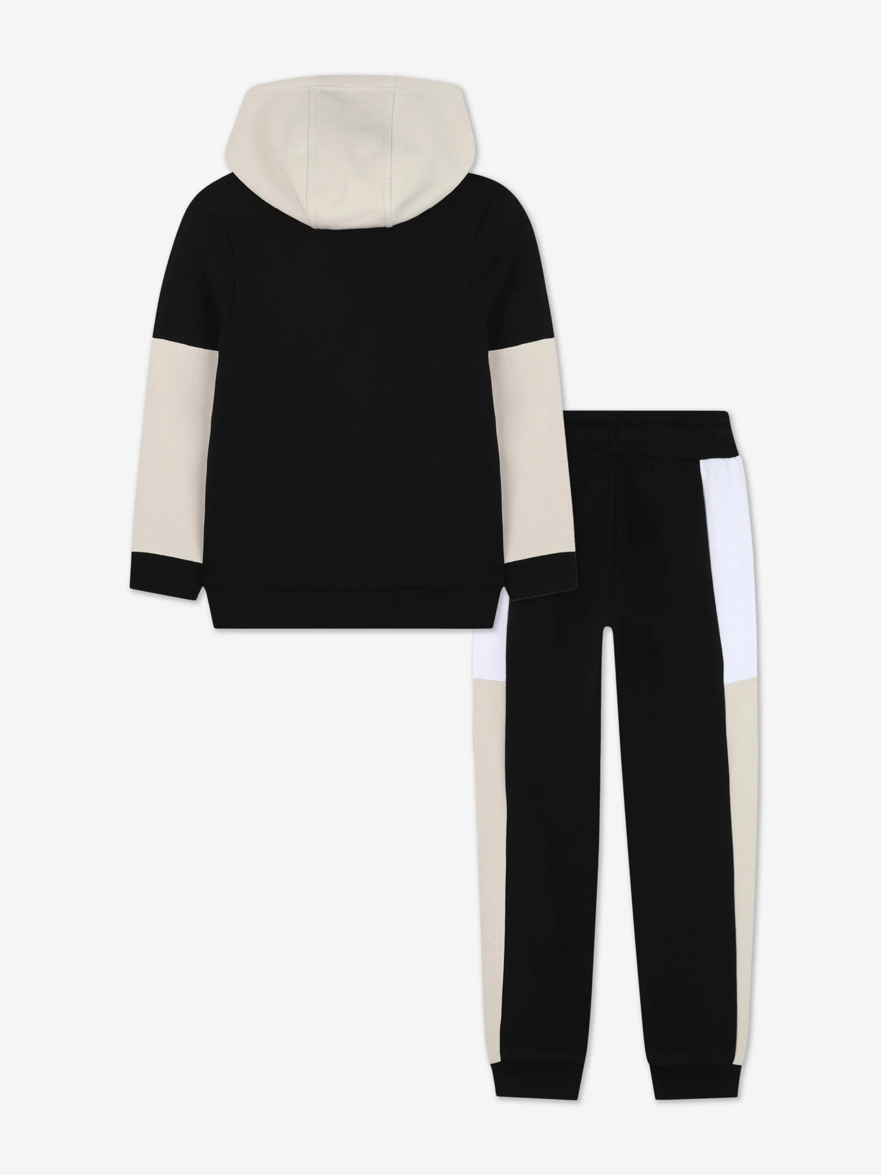 BOSS Boys Logo Tracksuit in Black