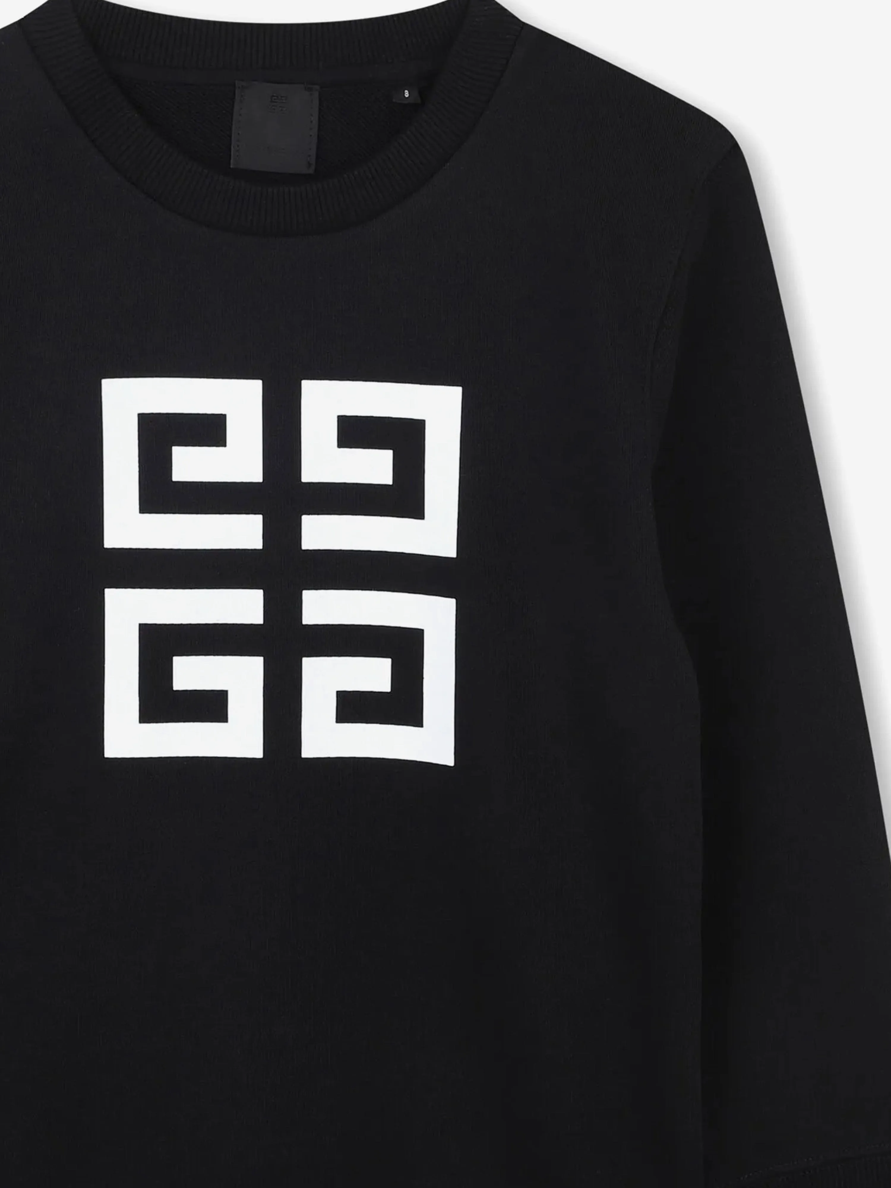 Boys 4G Logo Sweatshirt in Black