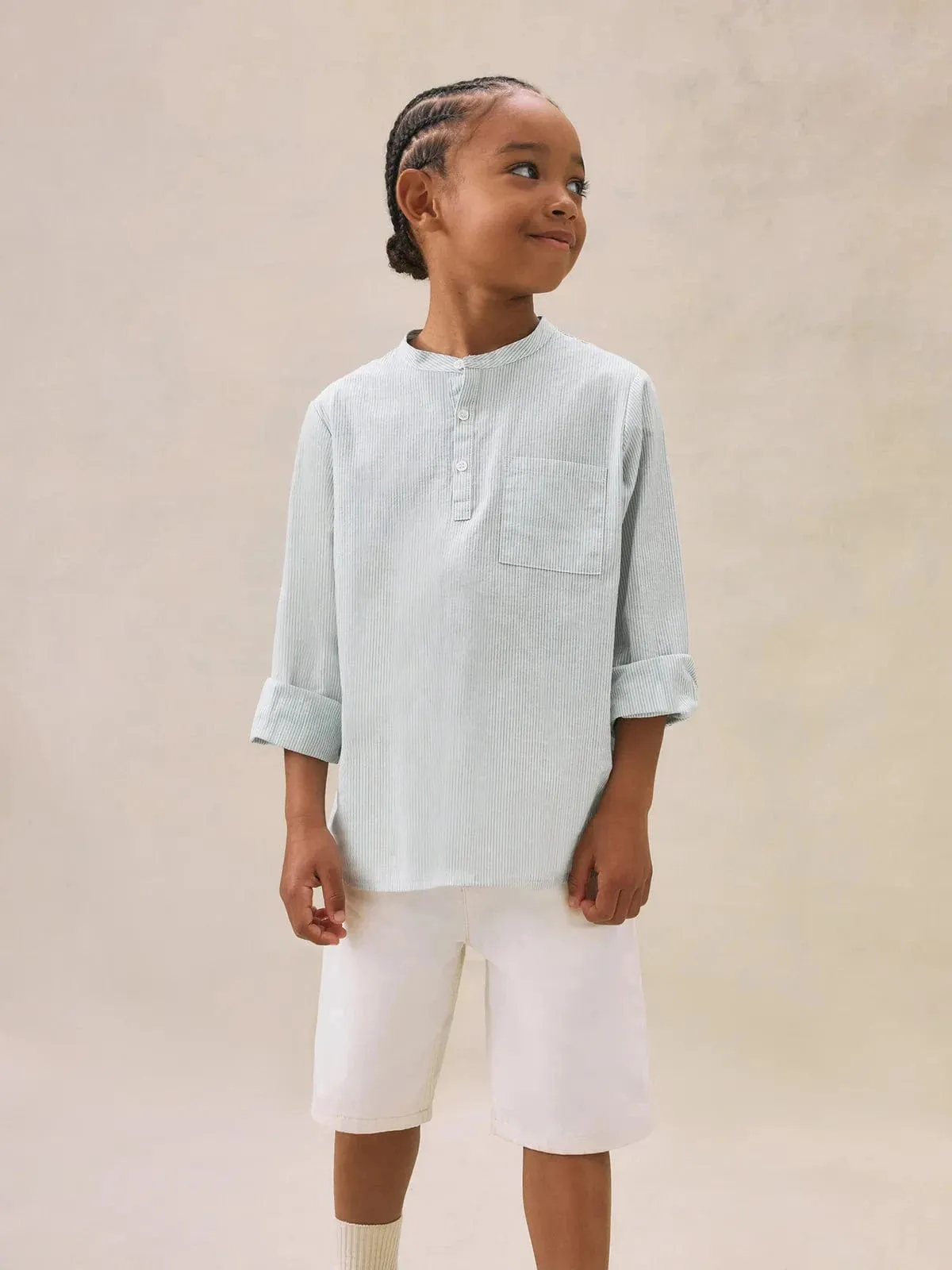 Boys Artiste Shirt in Green