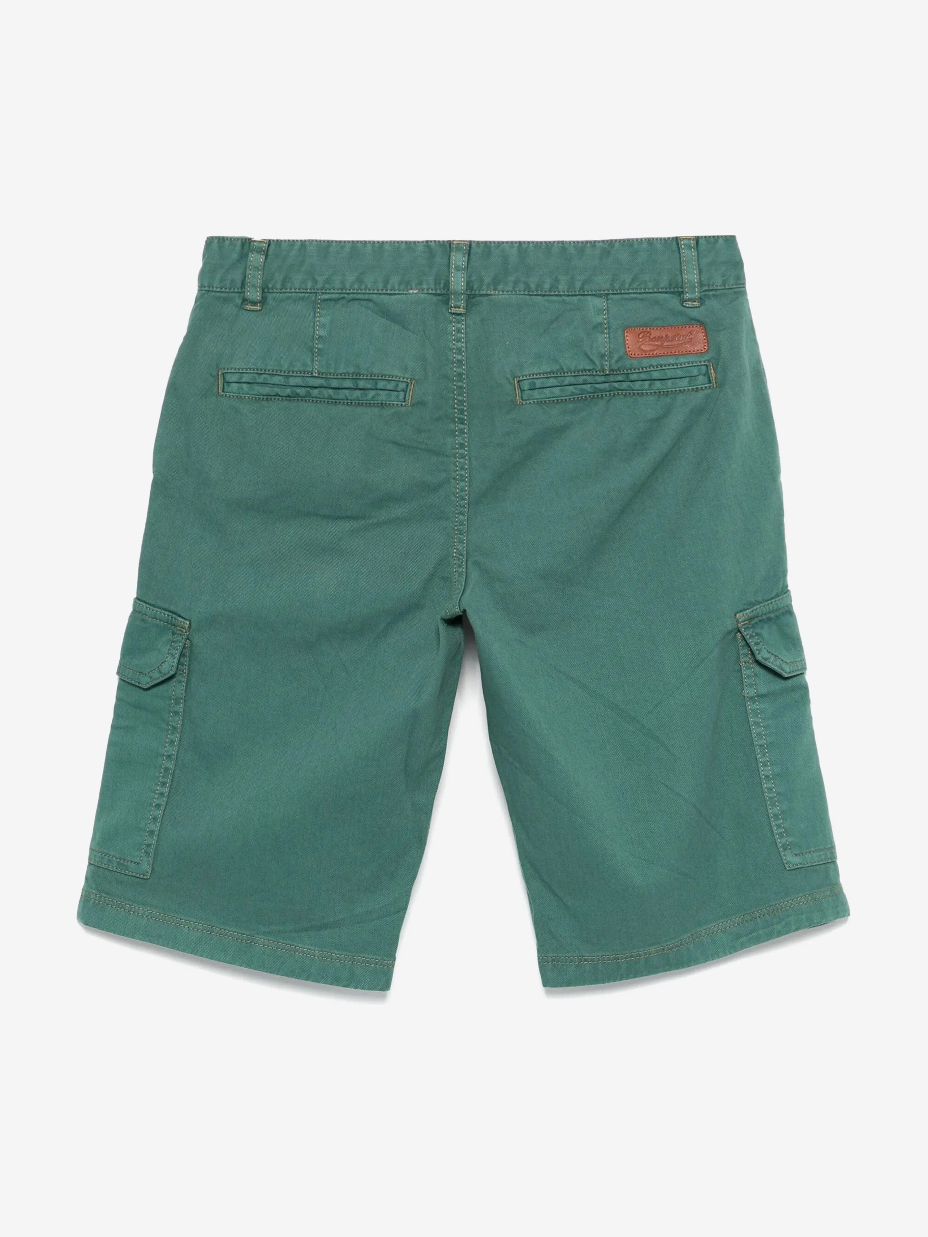 Boys Caiman Bermuda Shorts in Green