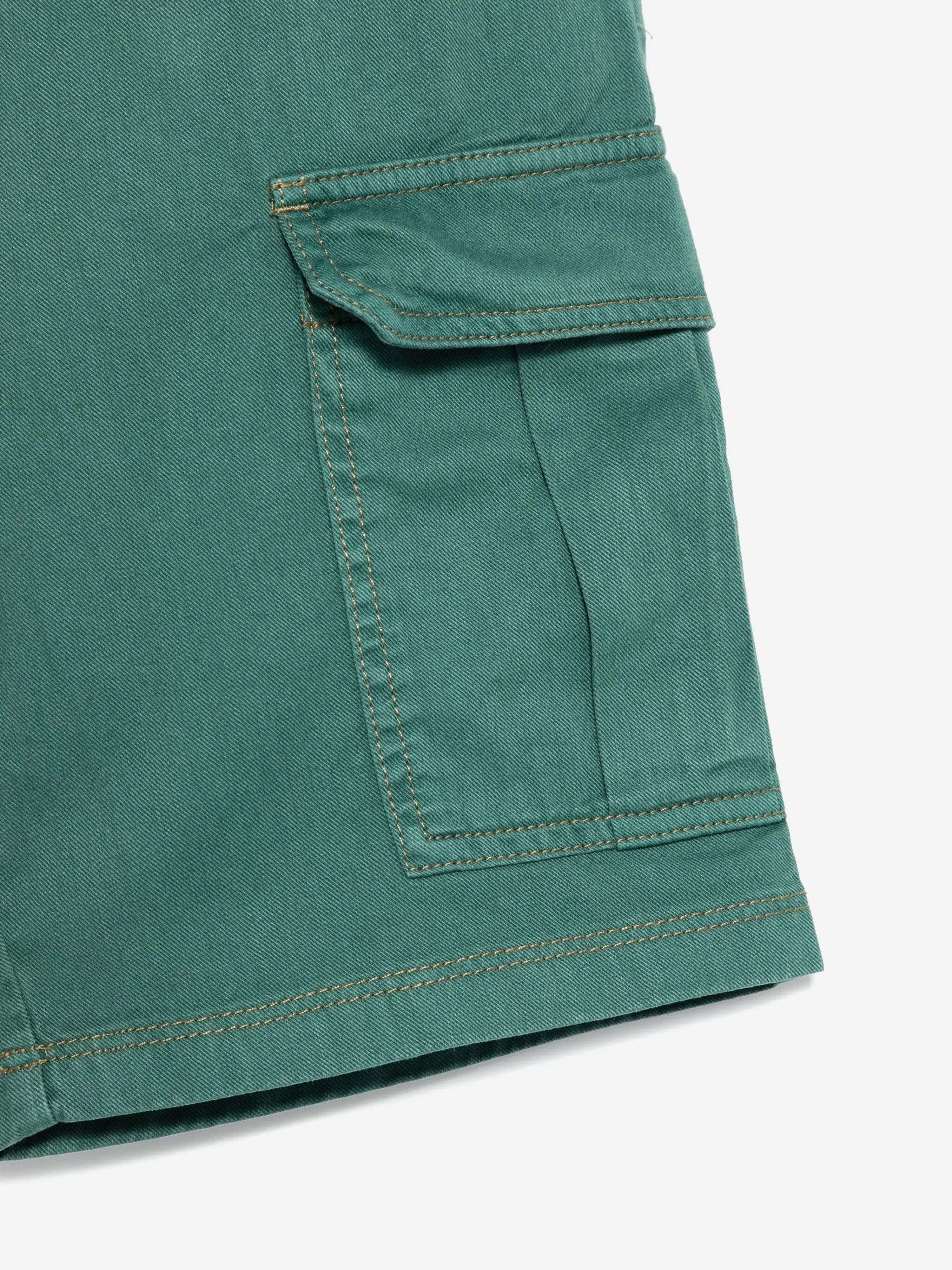 Boys Caiman Bermuda Shorts in Green
