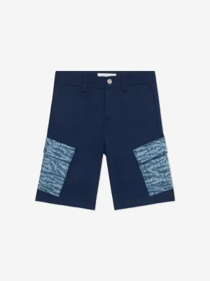 Boys Cargo Shorts in Navy