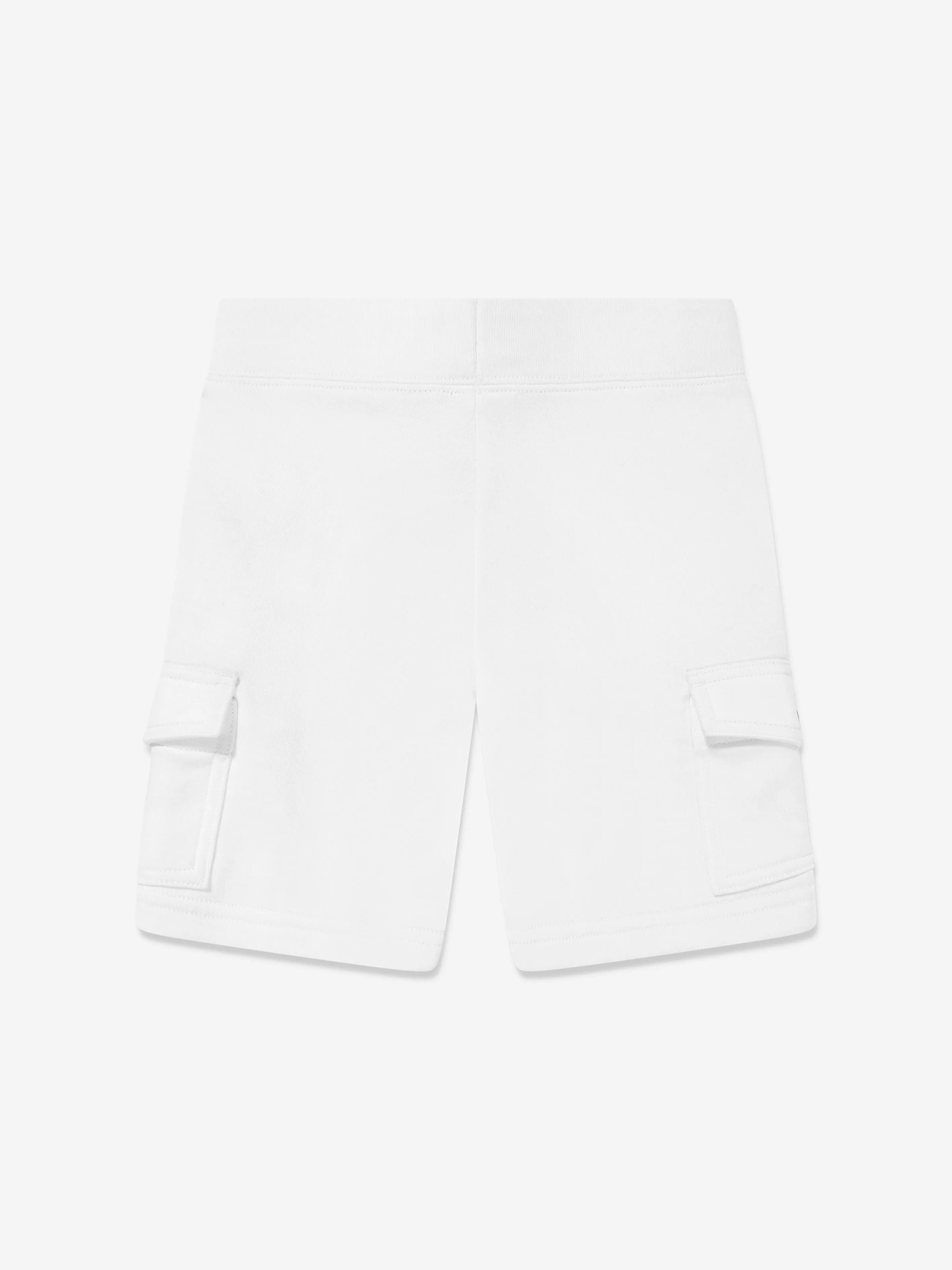 Boys Cargo Shorts in White