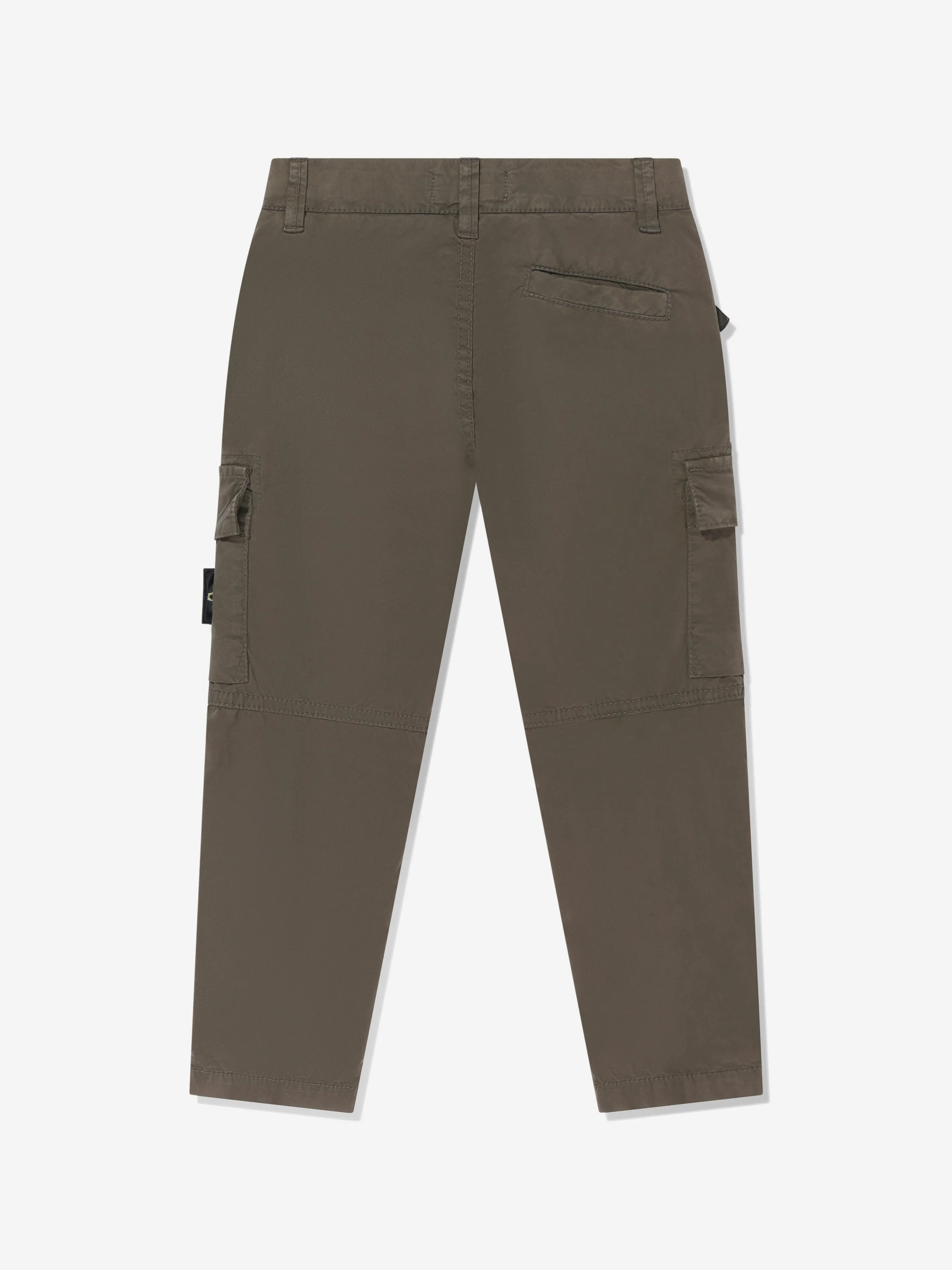Boys Cargo Trousers in Green