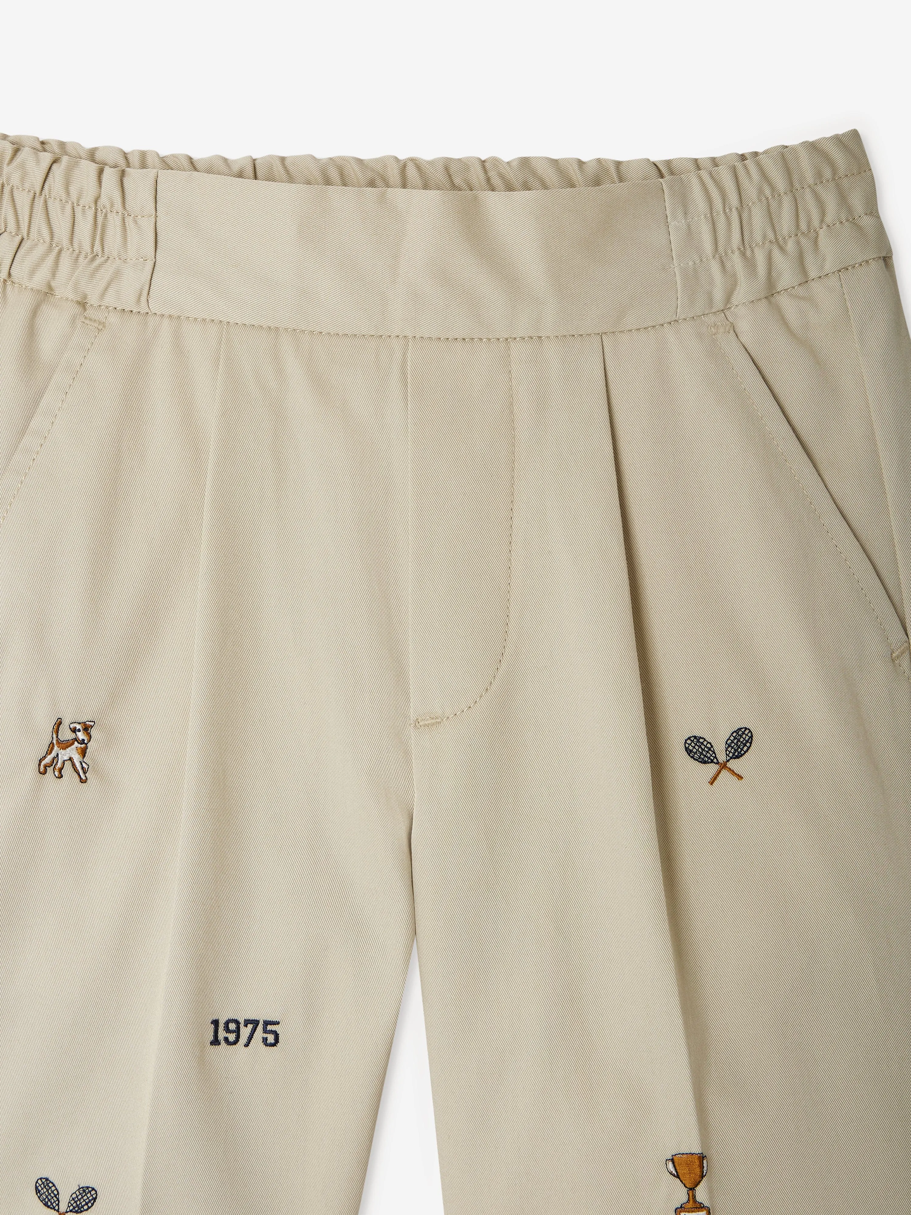 Boys Christian Shorts in Beige