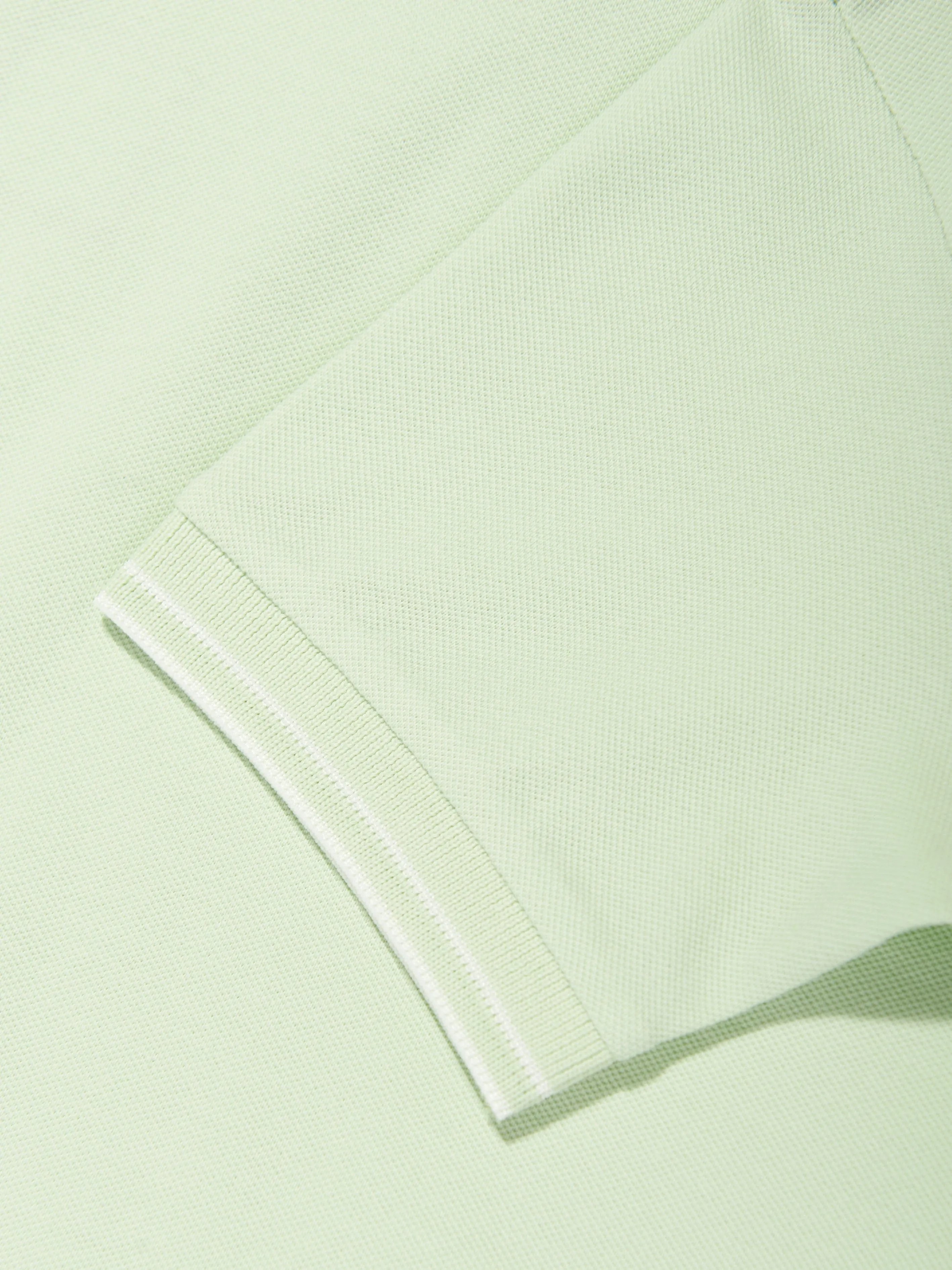 Boys Compass Logo Polo Shirt in Green