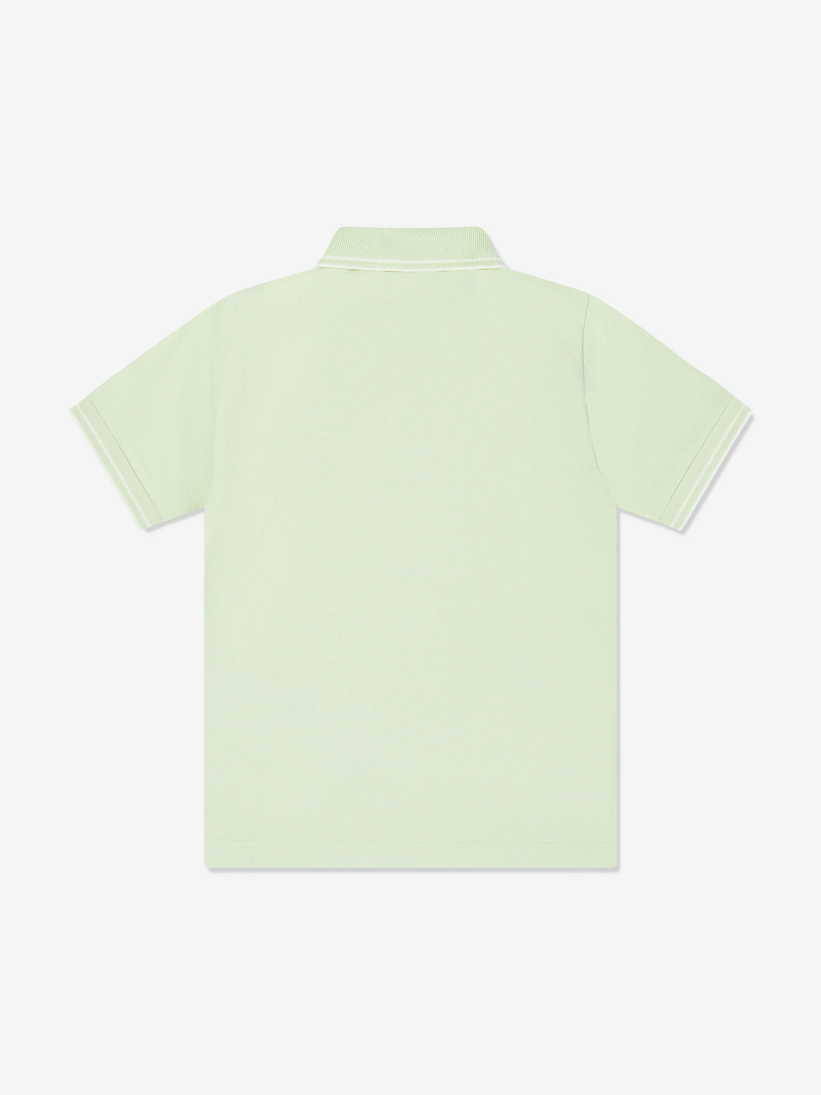 Boys Compass Logo Polo Shirt in Green