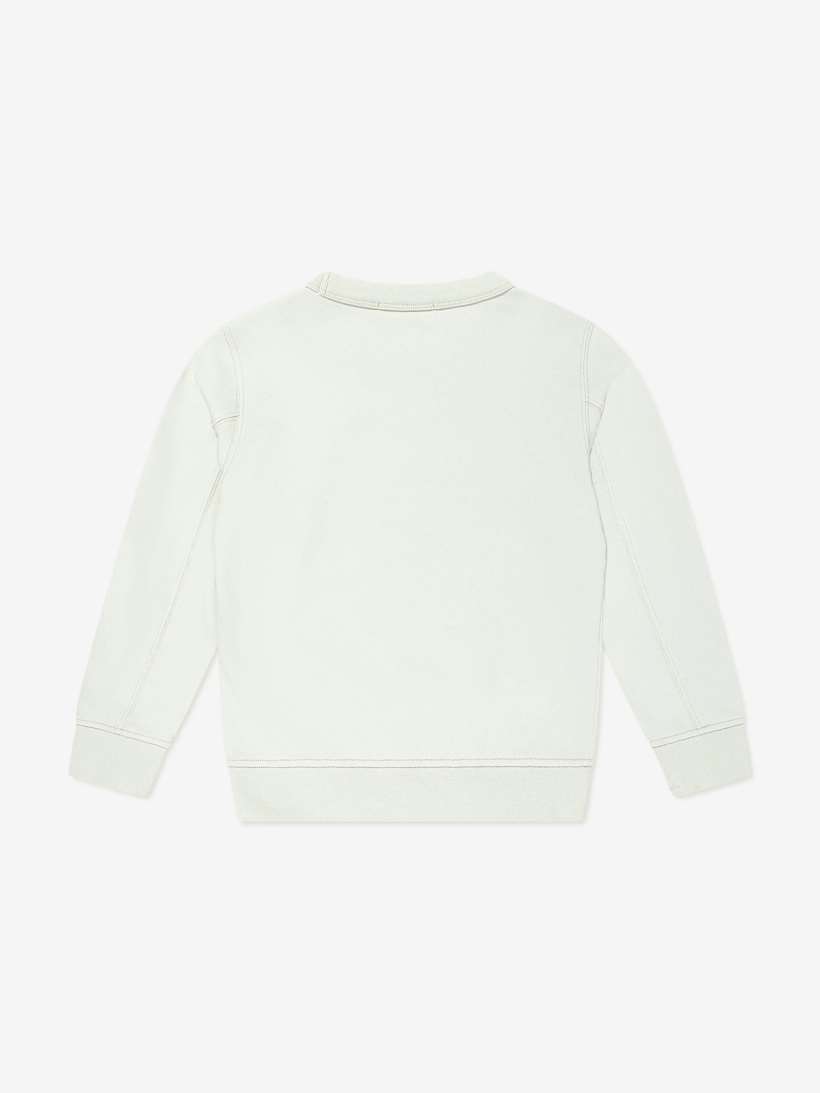 Boys Compass Logo Sweatshirt in Ivory
