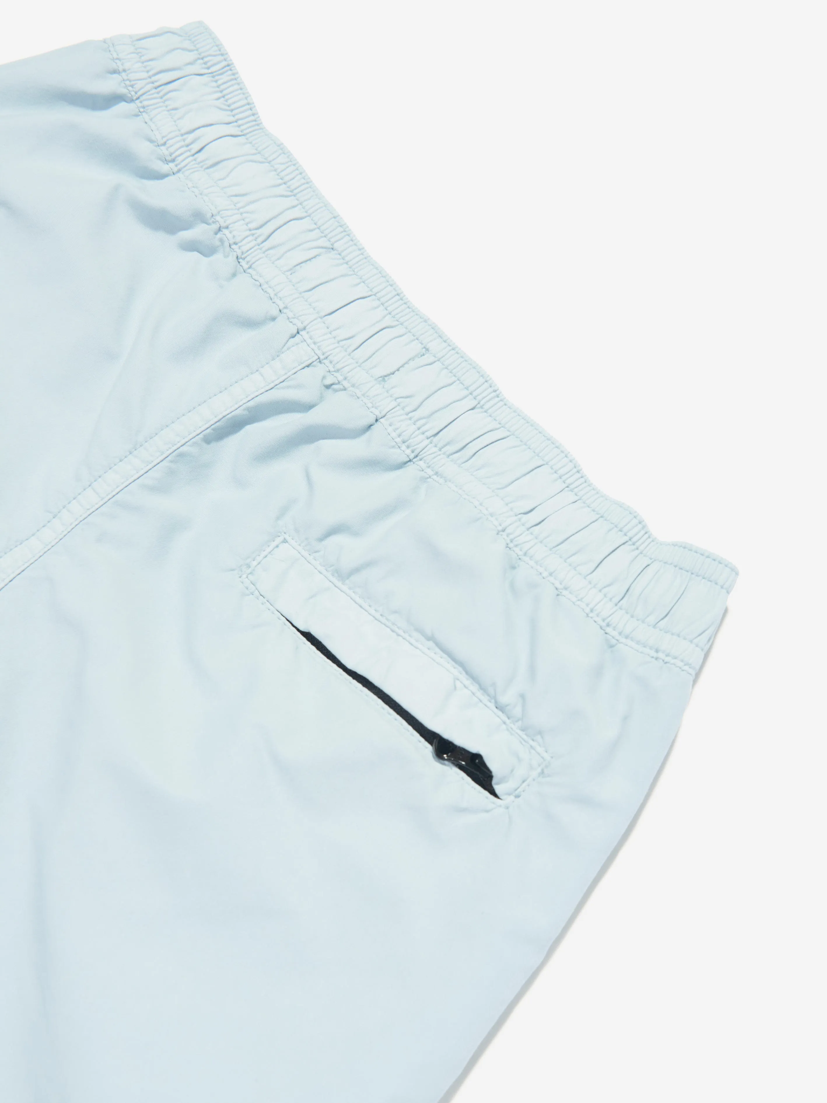 Boys Compass Logo Swim Shorts in Blue