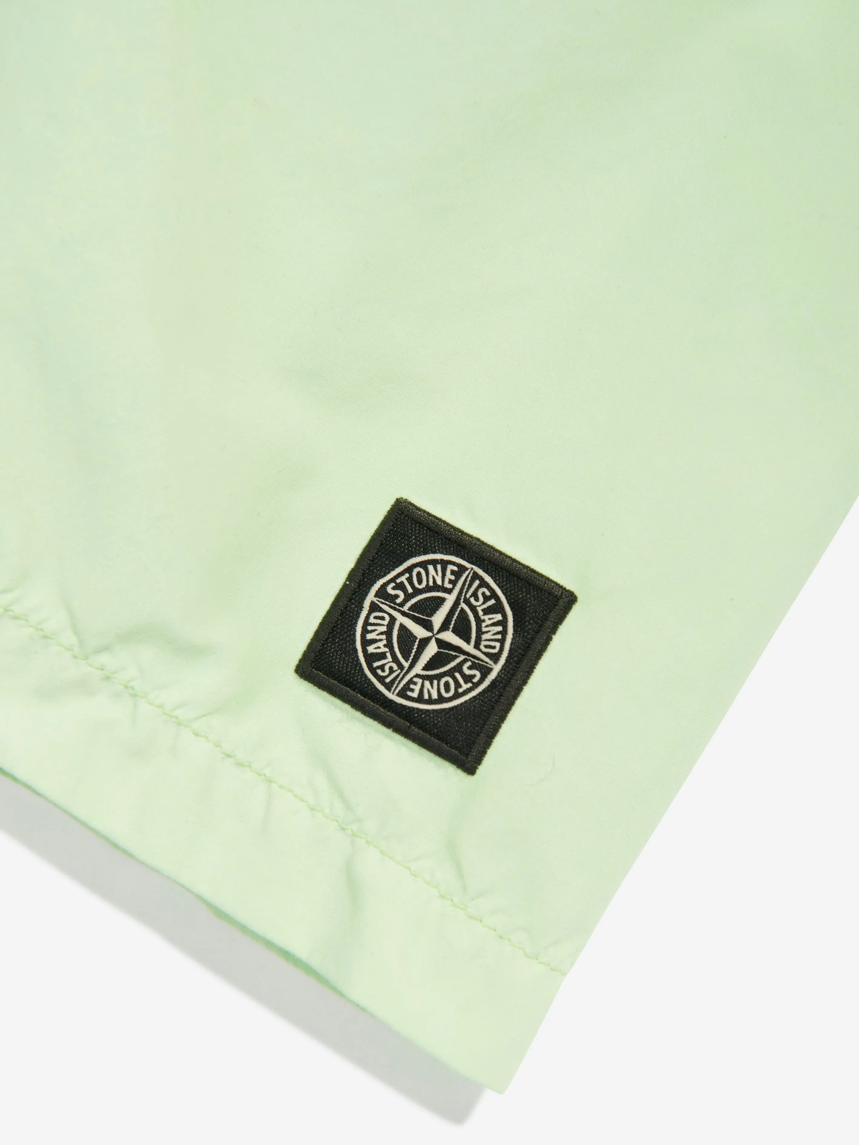 Boys Compass Logo Swim Shorts in Green