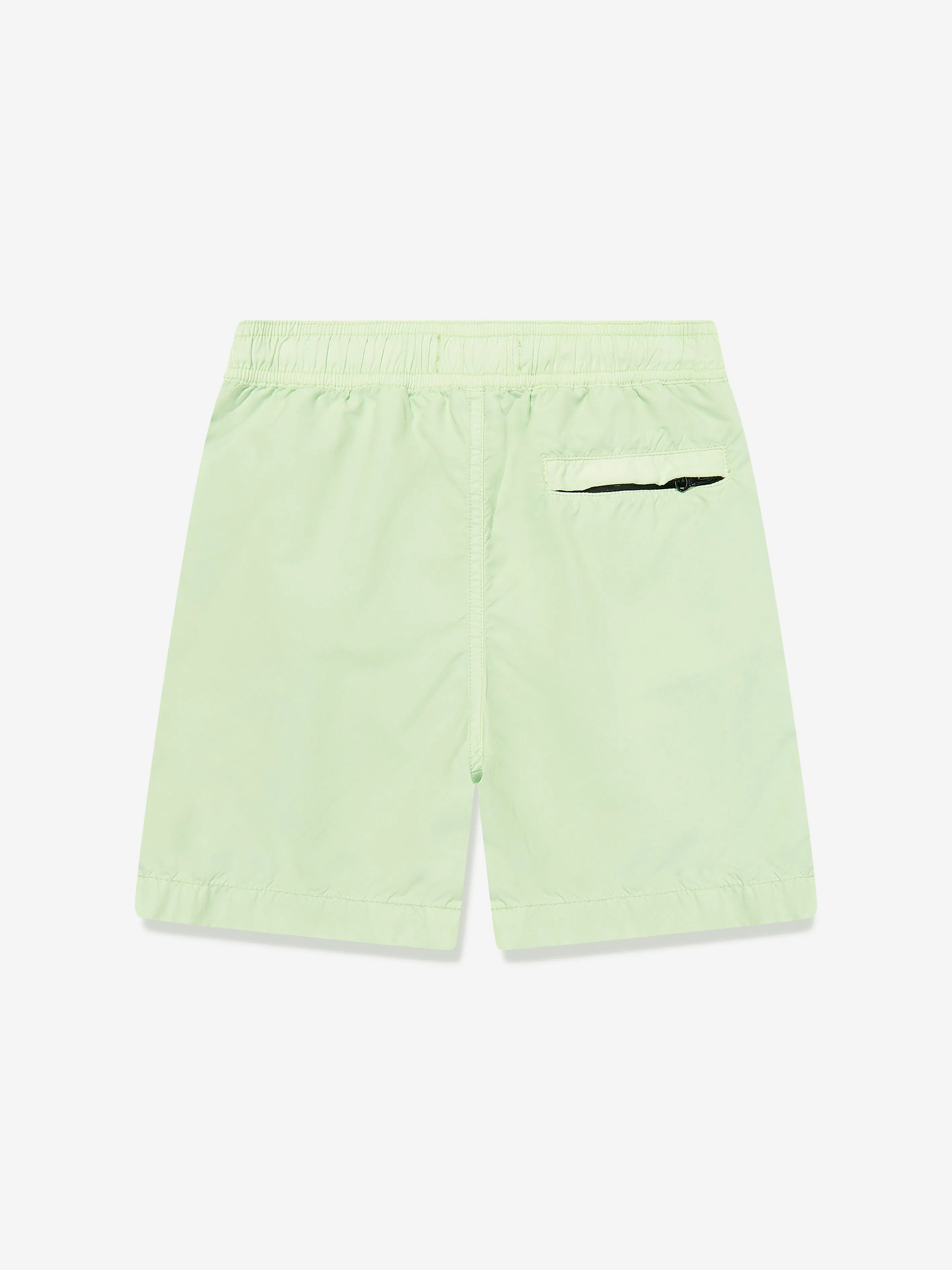 Boys Compass Logo Swim Shorts in Green
