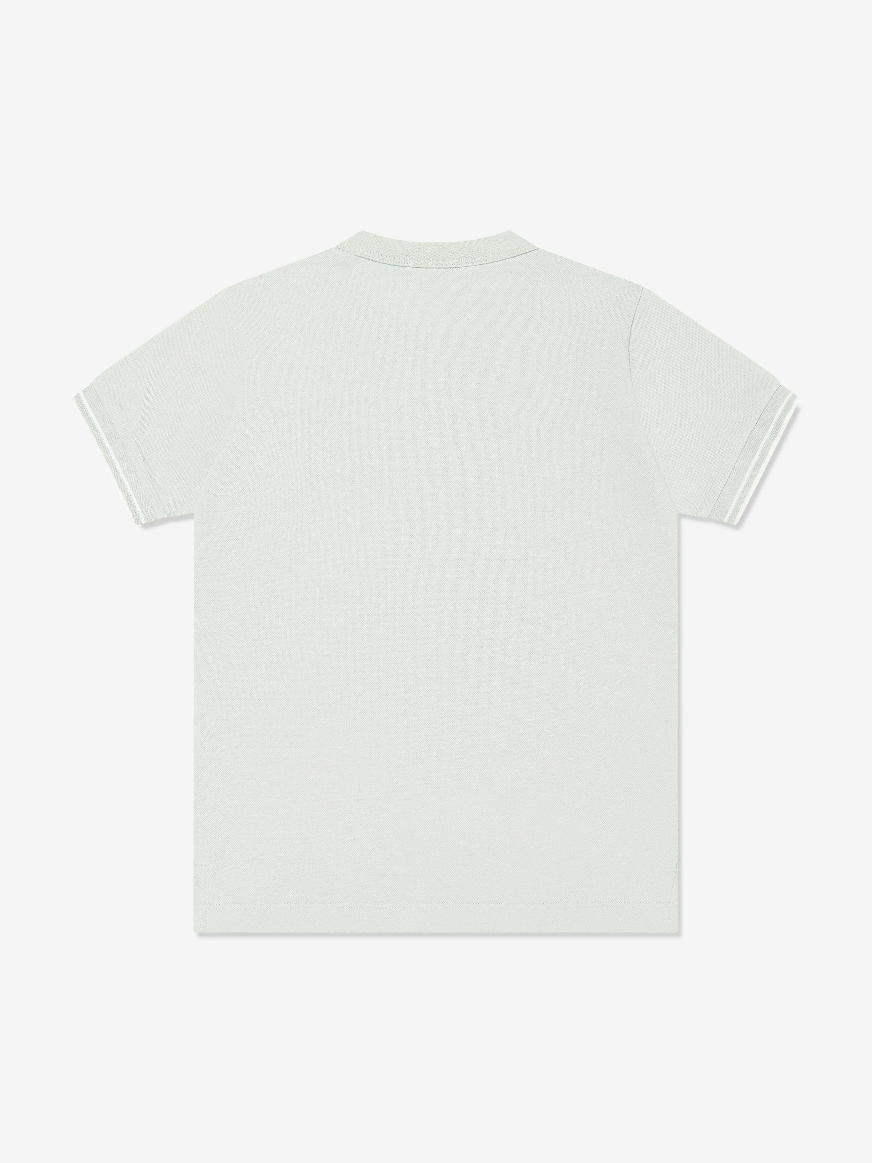 Boys Compass Logo T-Shirt in Ivory