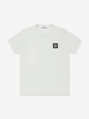 Boys Compass Logo T-Shirt in Ivory