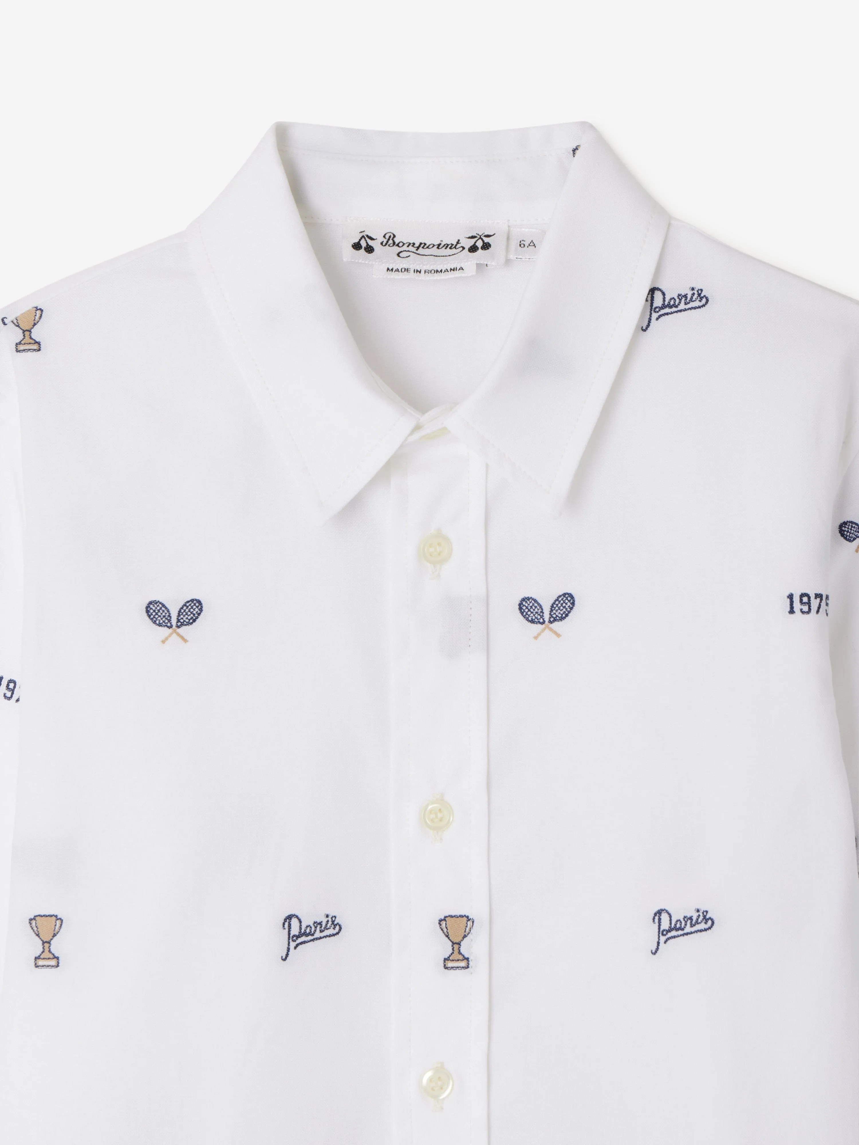 Boys Daho Shirt in Navy