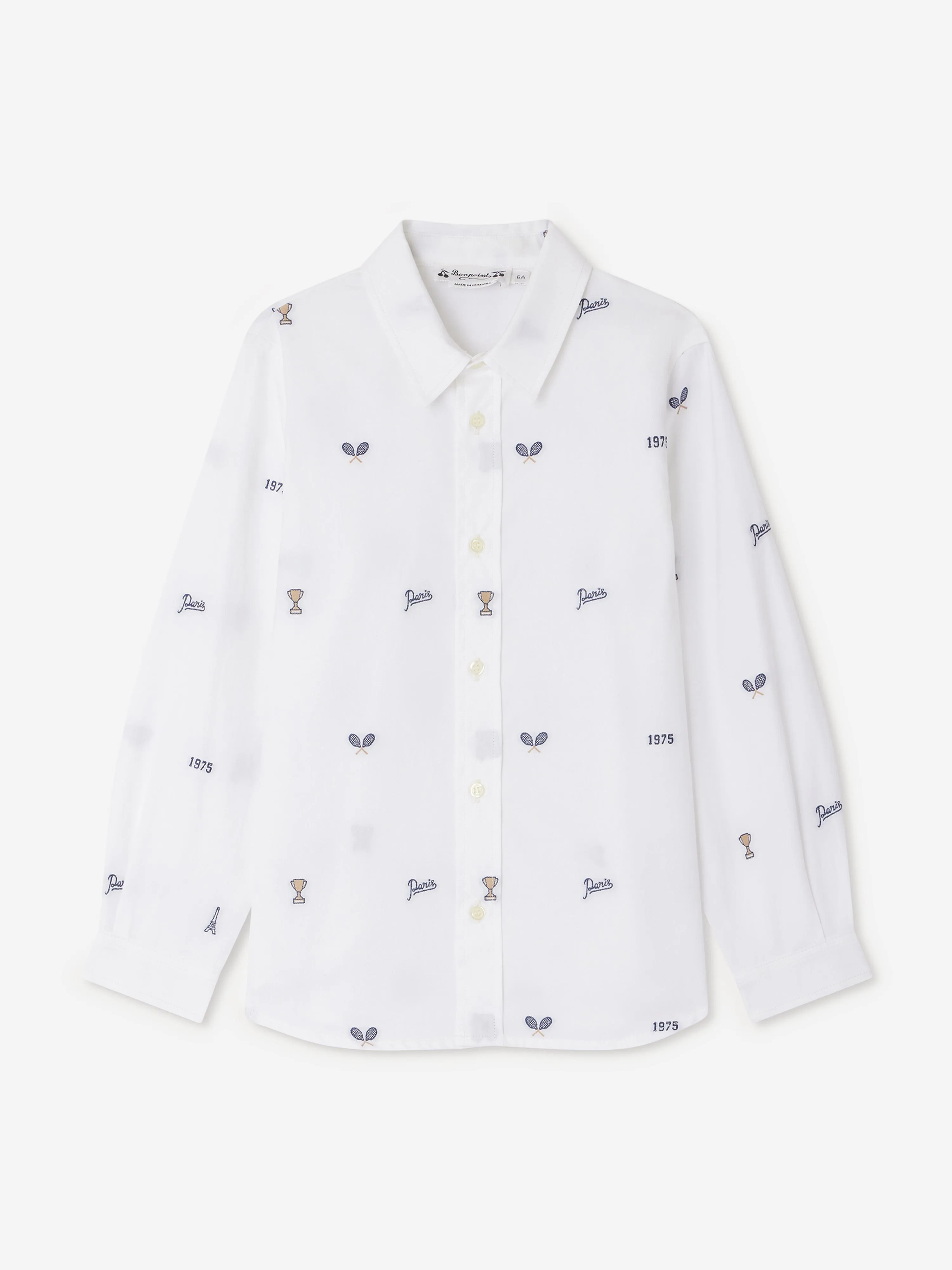 Boys Daho Shirt in Navy