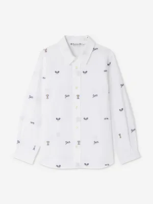 Boys Daho Shirt in Navy
