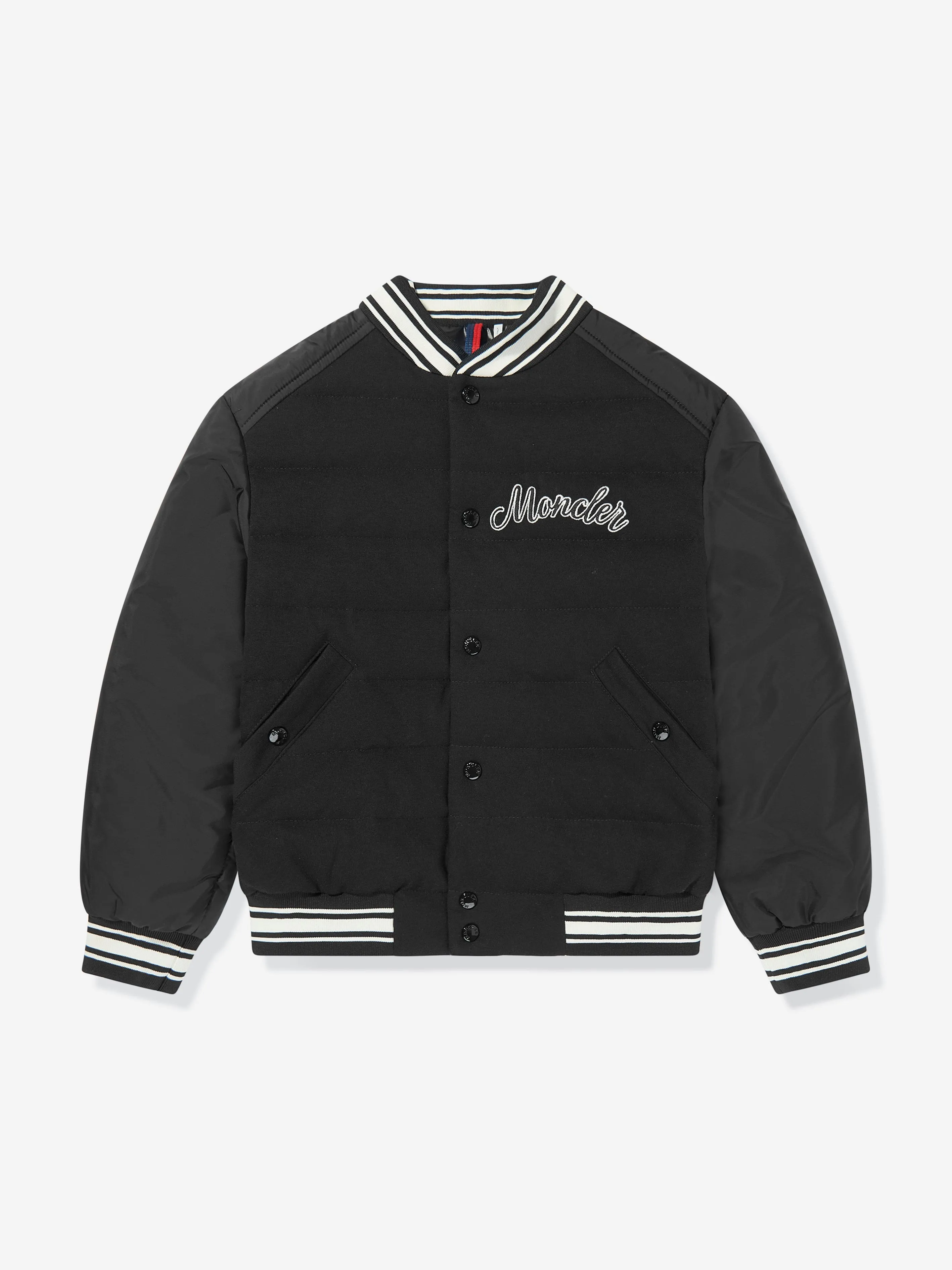Boys Down Padded Dieter Bomber Jacket in Black