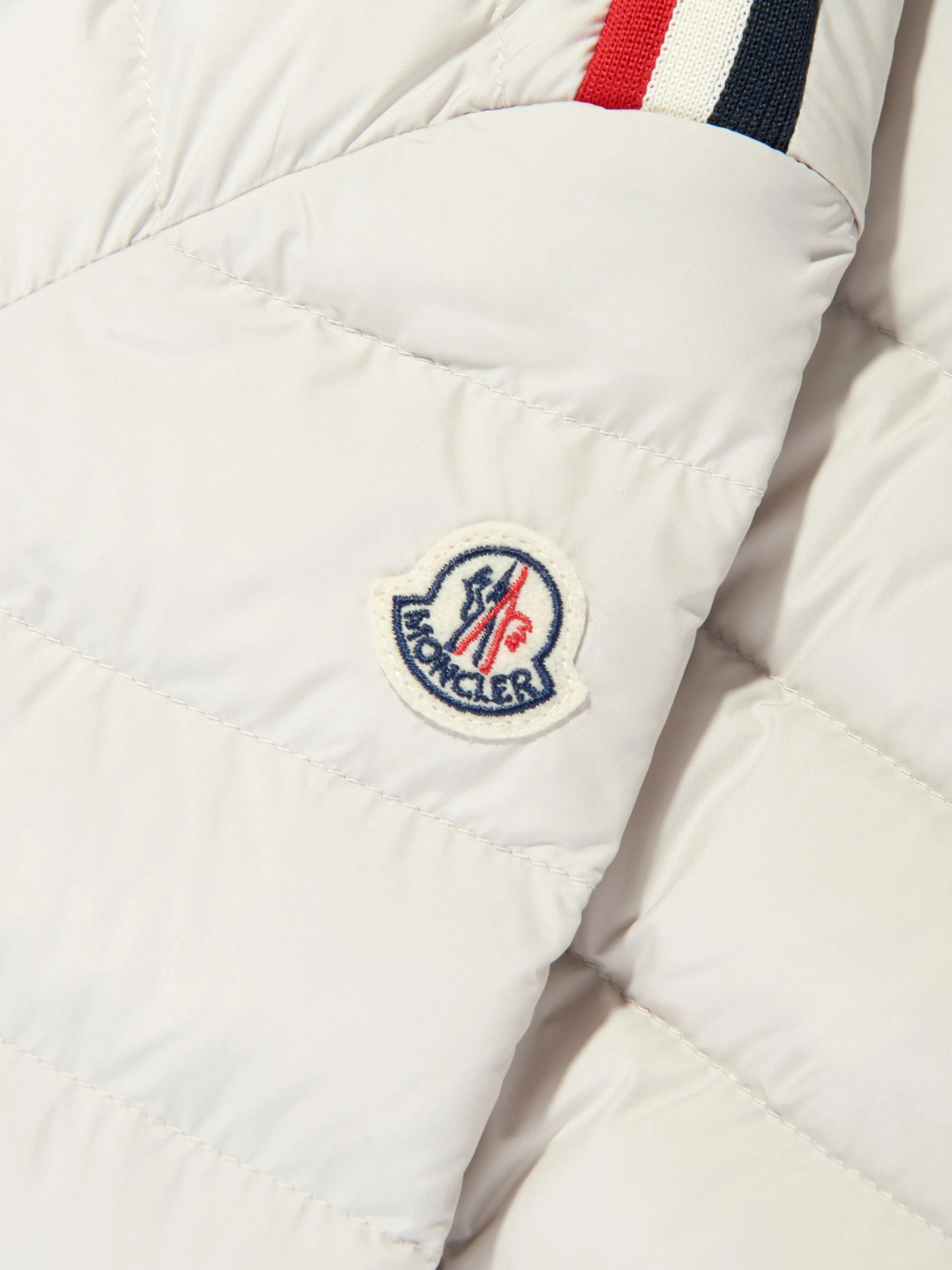 Boys Down Padded Donvar Jacket in Ivory