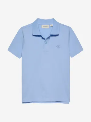 Boys Essential Polo Shirt in Blue