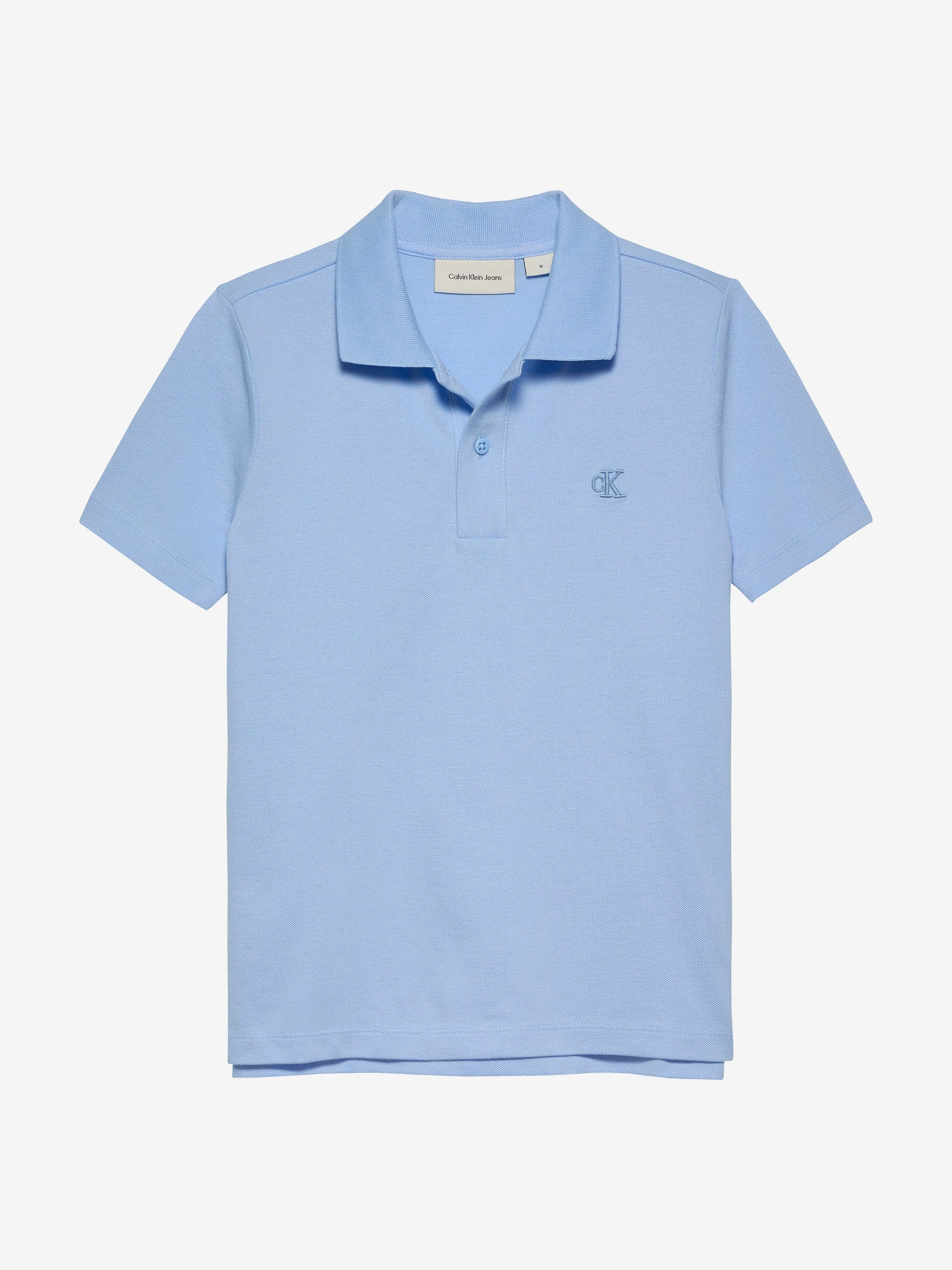Boys Essential Polo Shirt in Blue