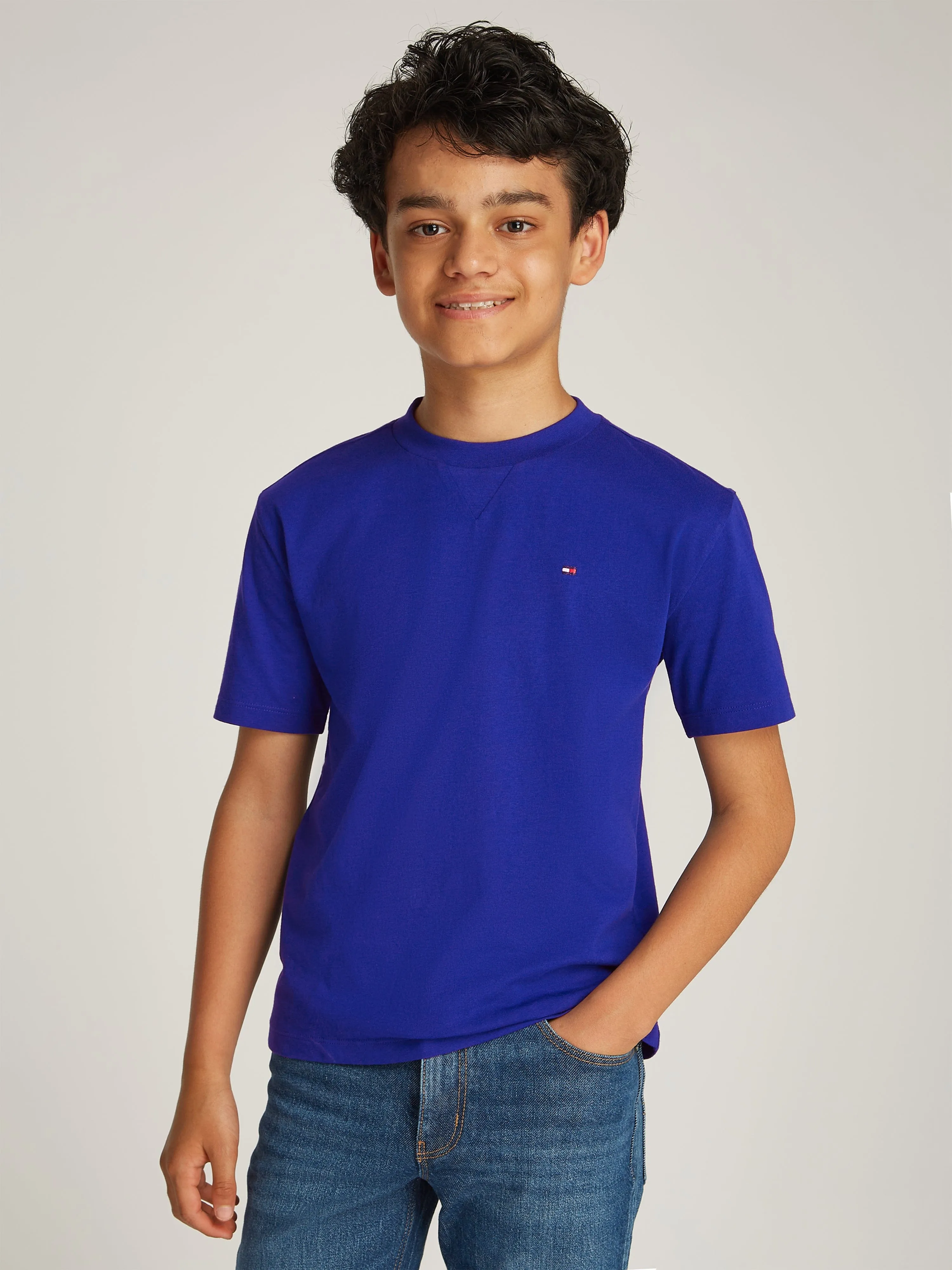 Boys Essential T-Shirt in Blue