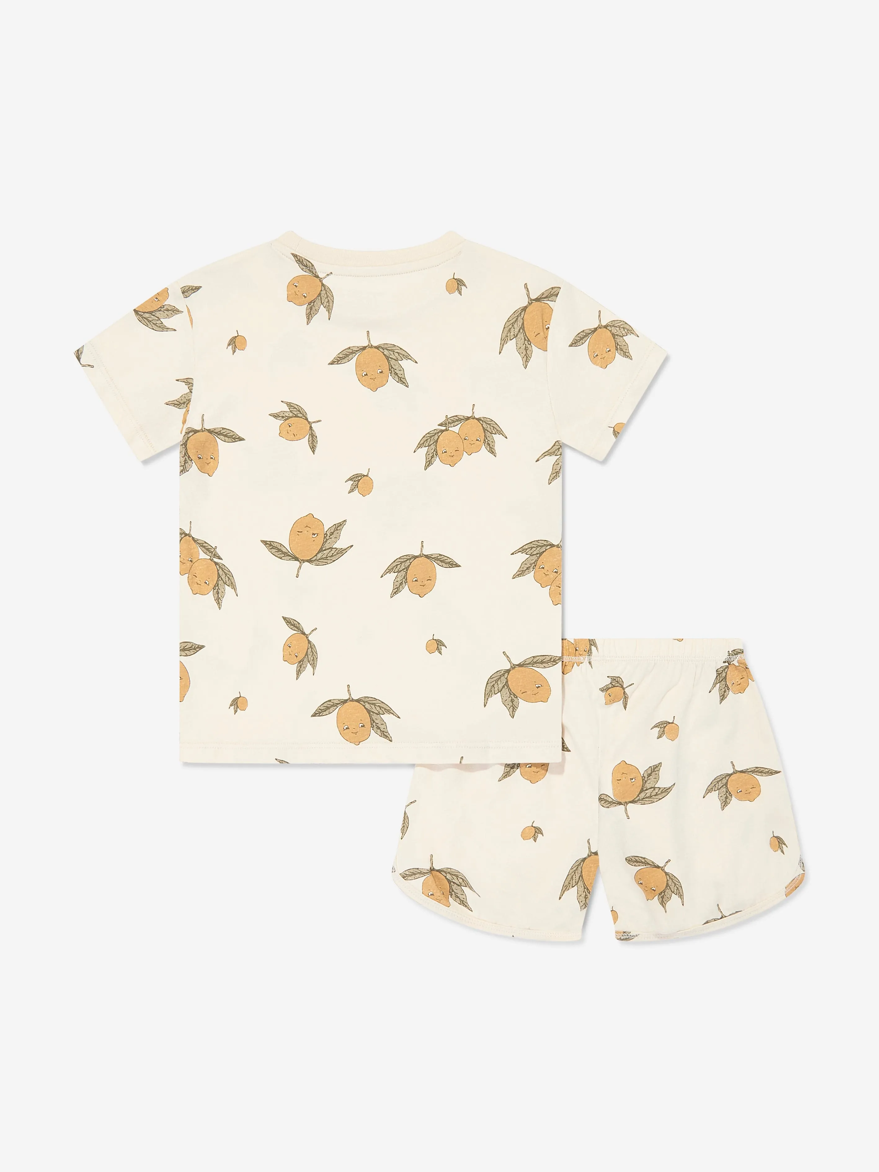 Boys Famo Short Set in Ivory