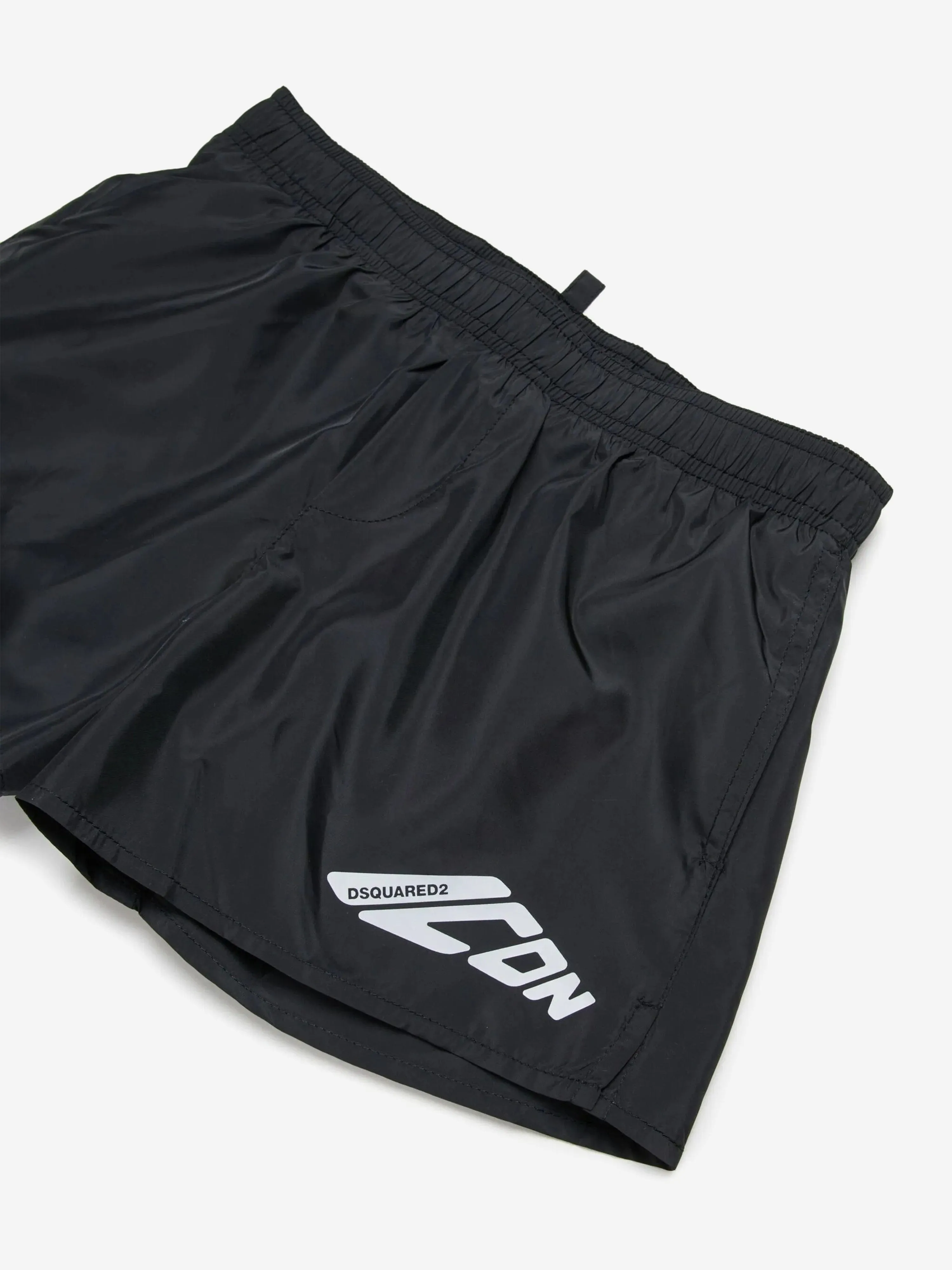 Boys Icon Swim Shorts in Black