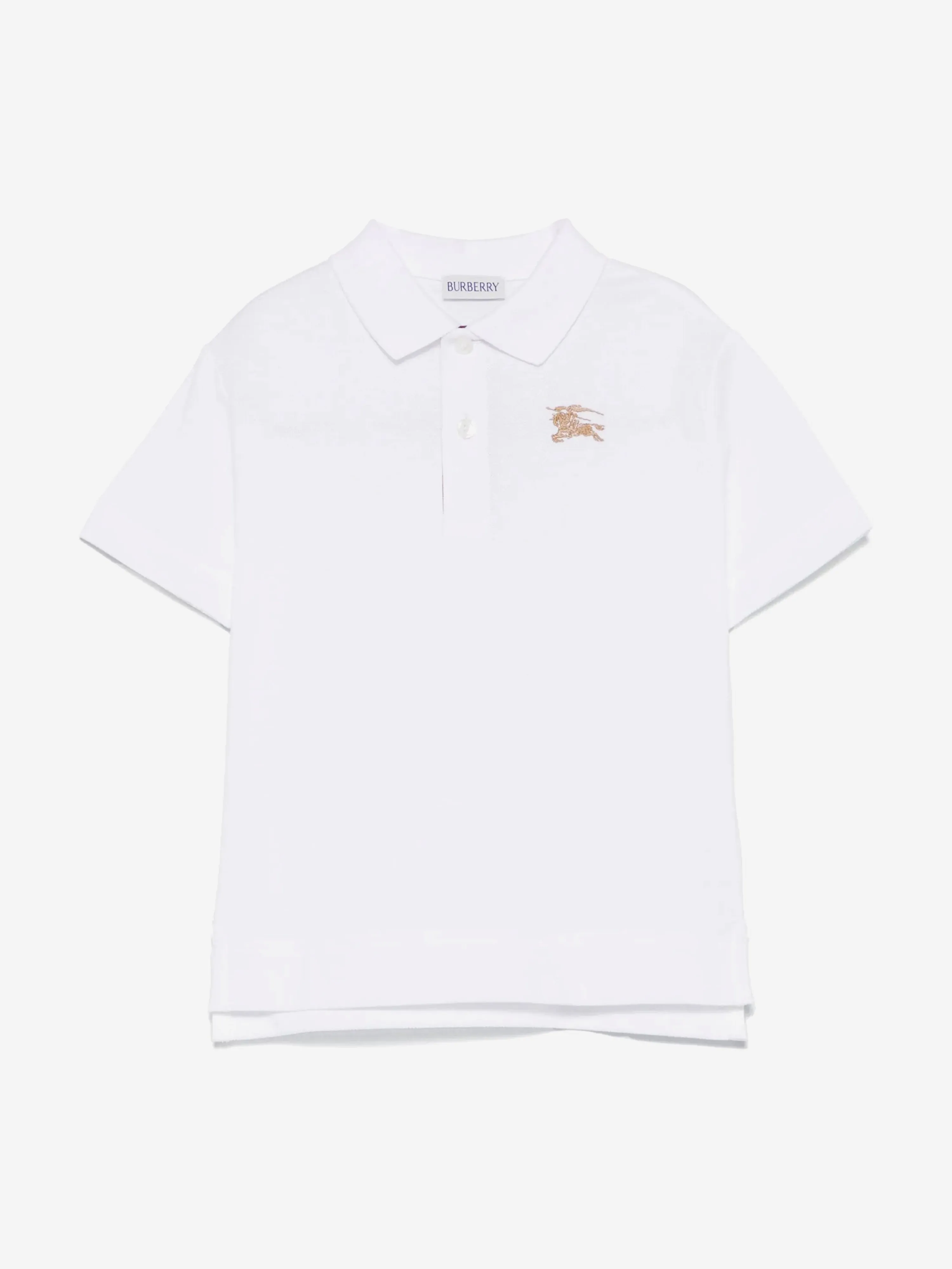 Boys Johane EKD Polo Shirt in White