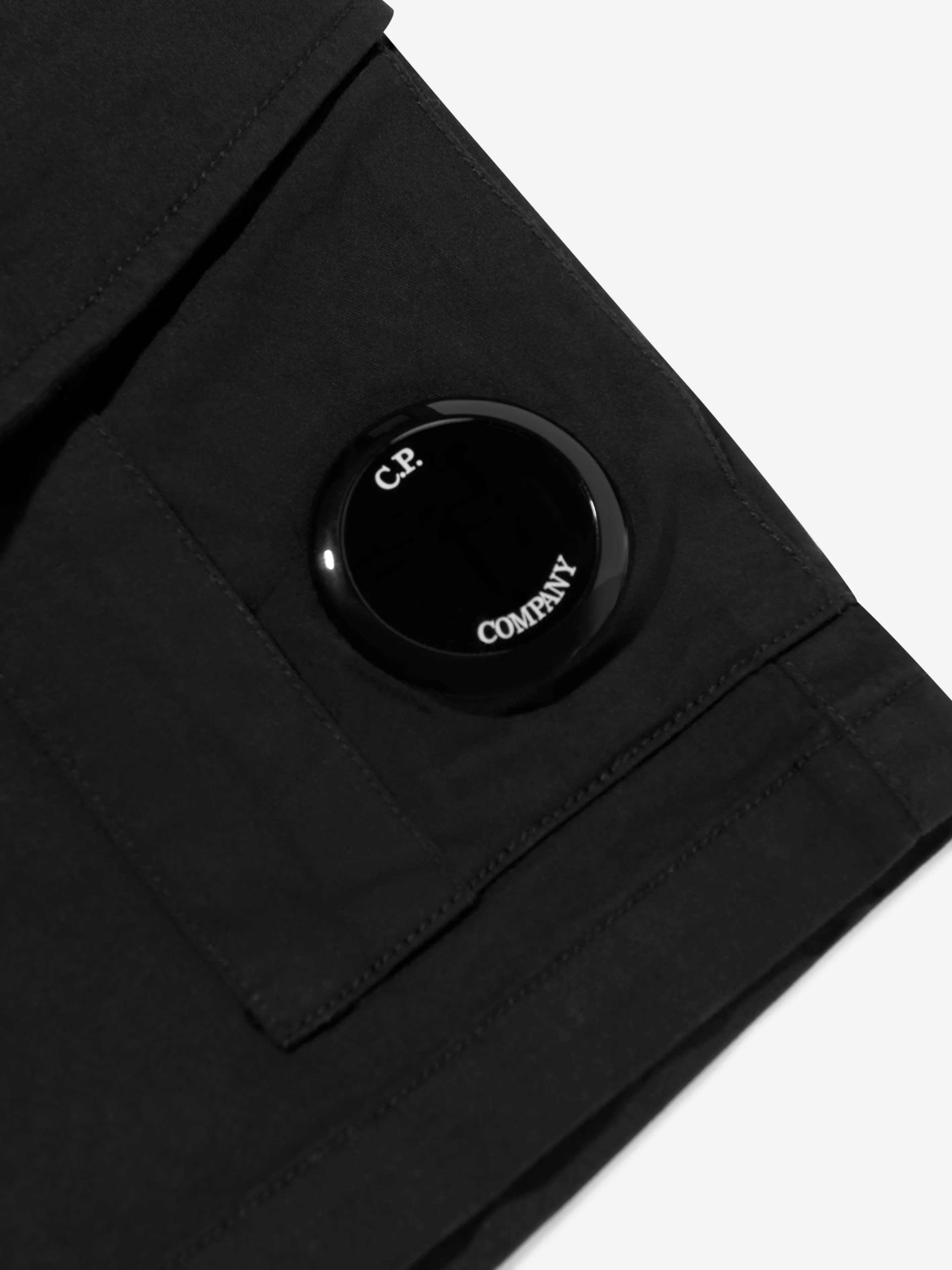 Boys Lens Cargo Shorts in Black