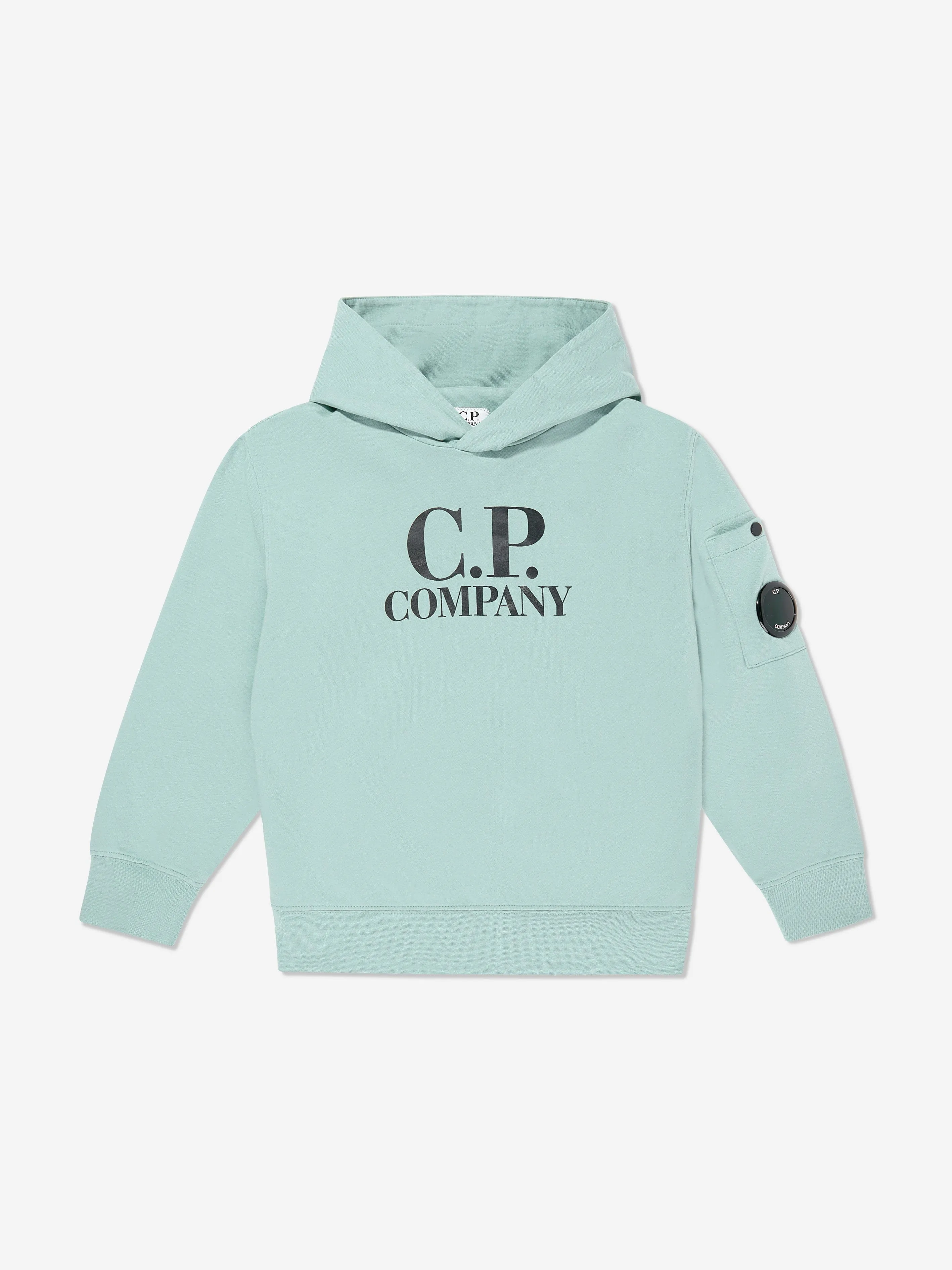 Boys Lens Hoodie in Green