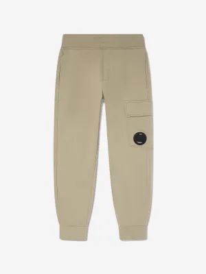 Boys Lens Pocket Joggers in Beige