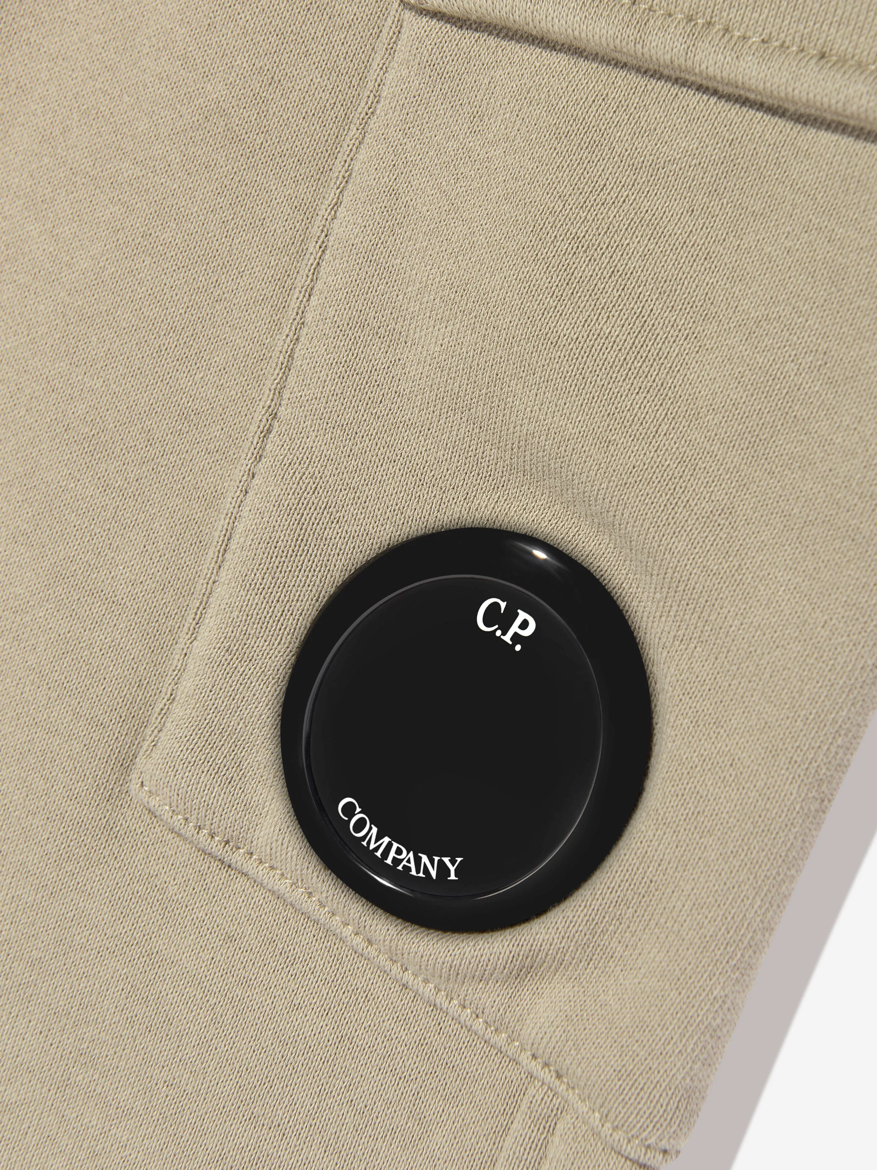 Boys Lens Pocket Joggers in Beige