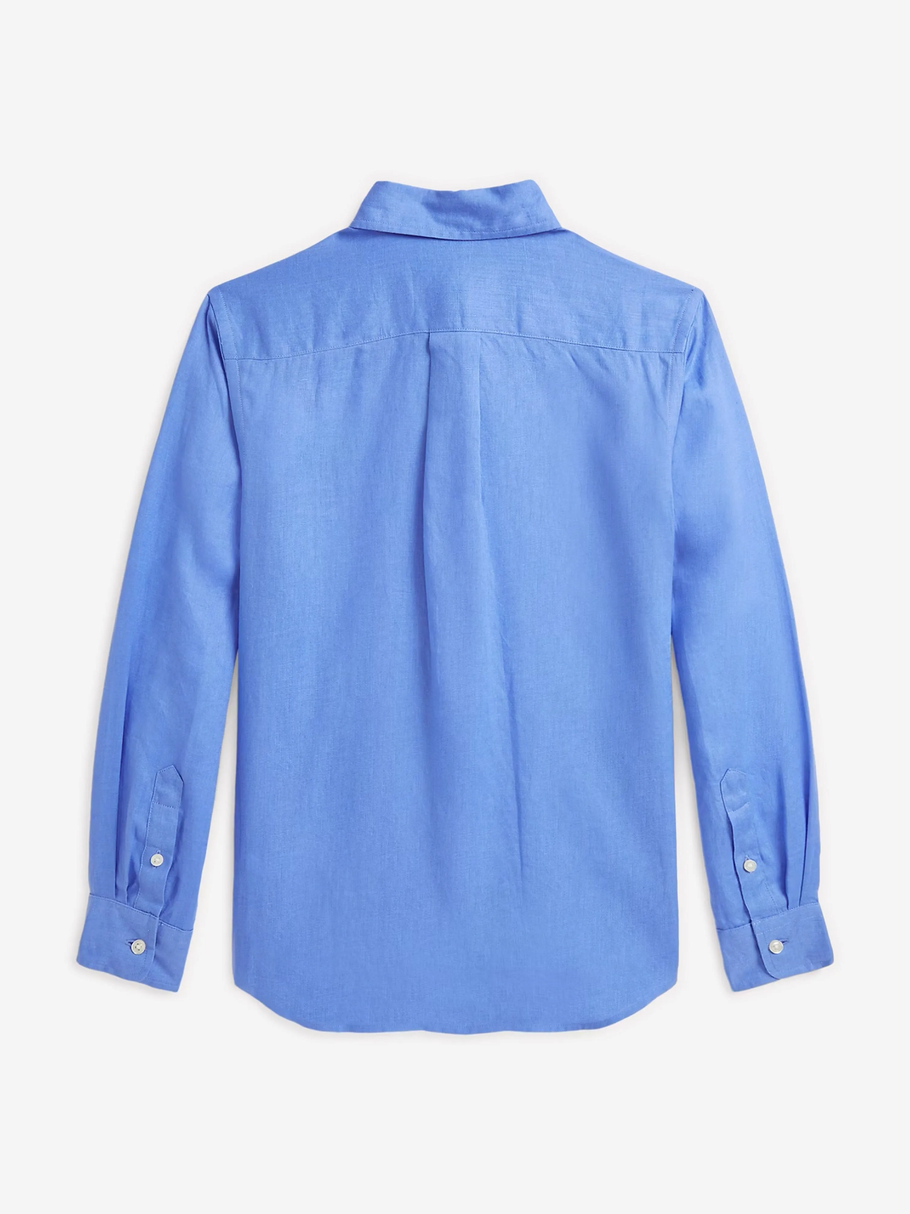 Boys Linen Shirt in Blue