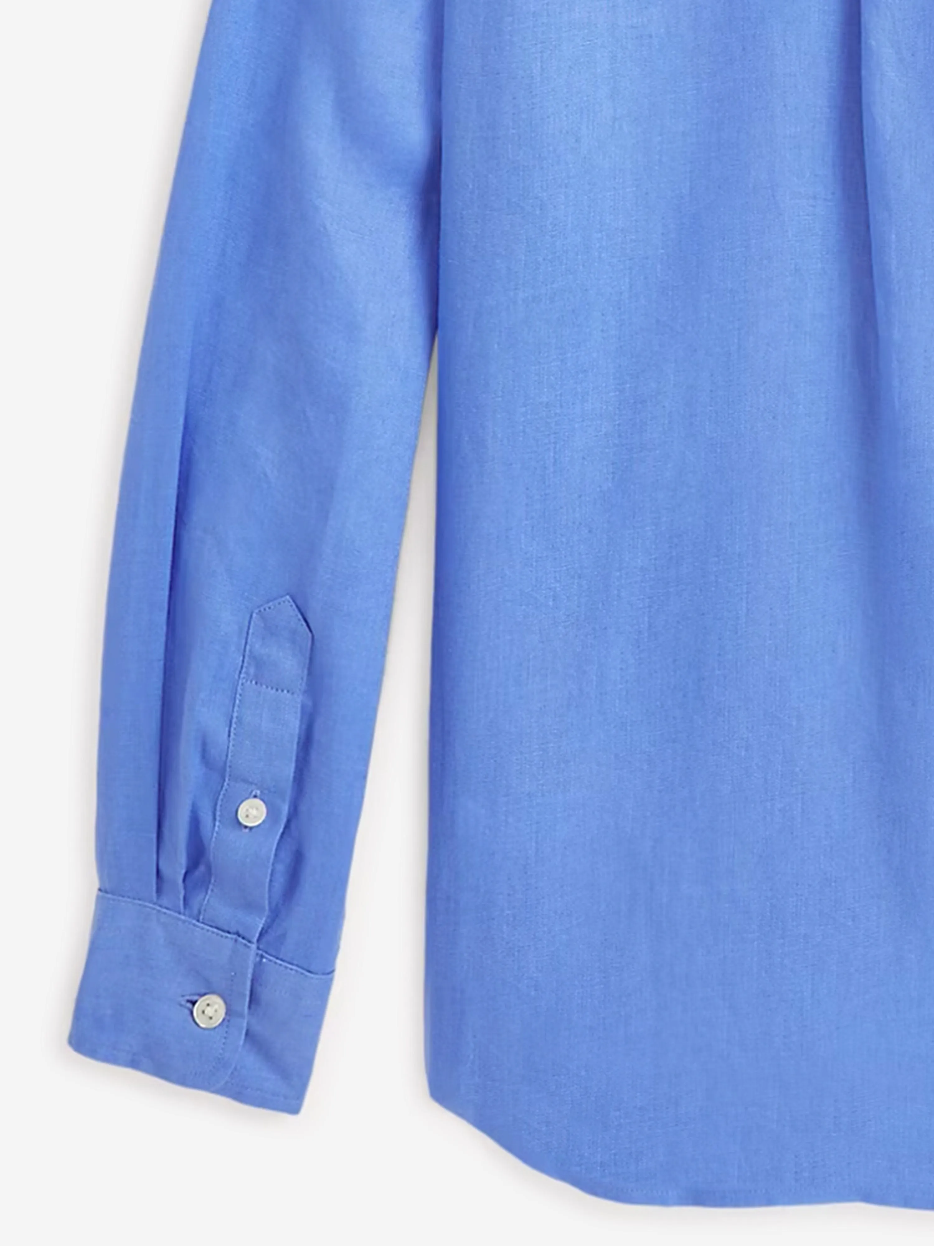 Boys Linen Shirt in Blue
