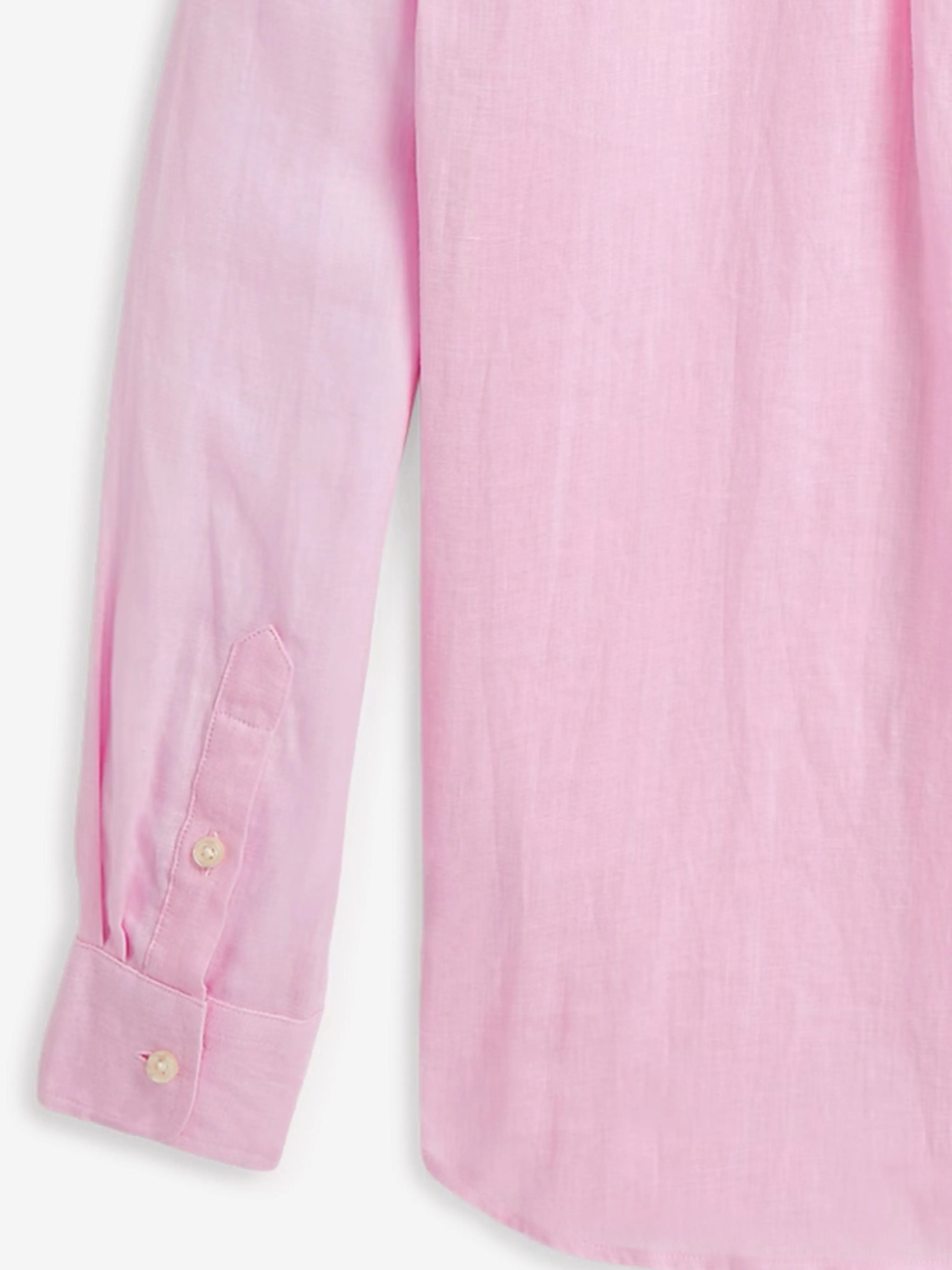 Boys Linen Shirt in Pink