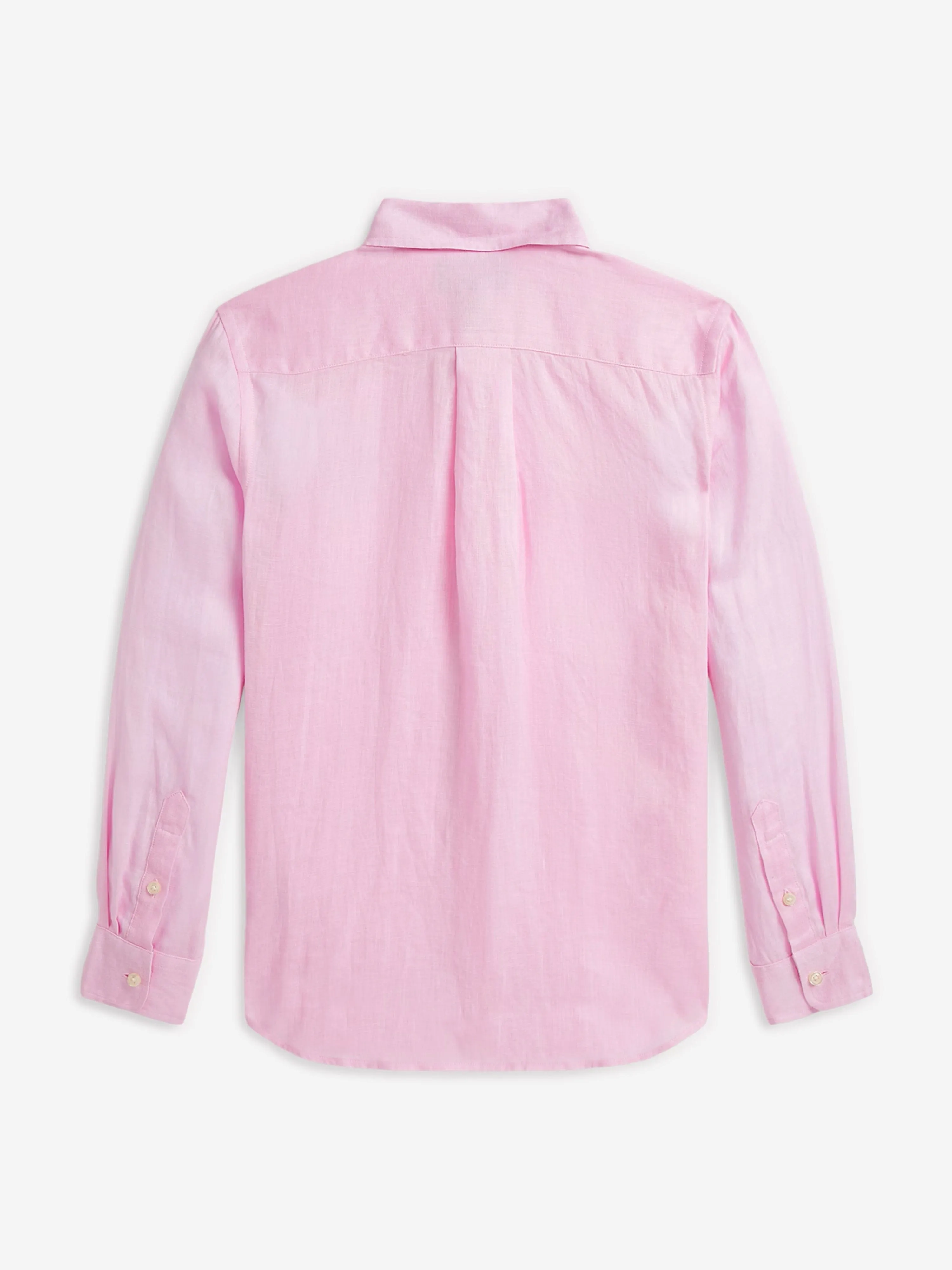 Boys Linen Shirt in Pink