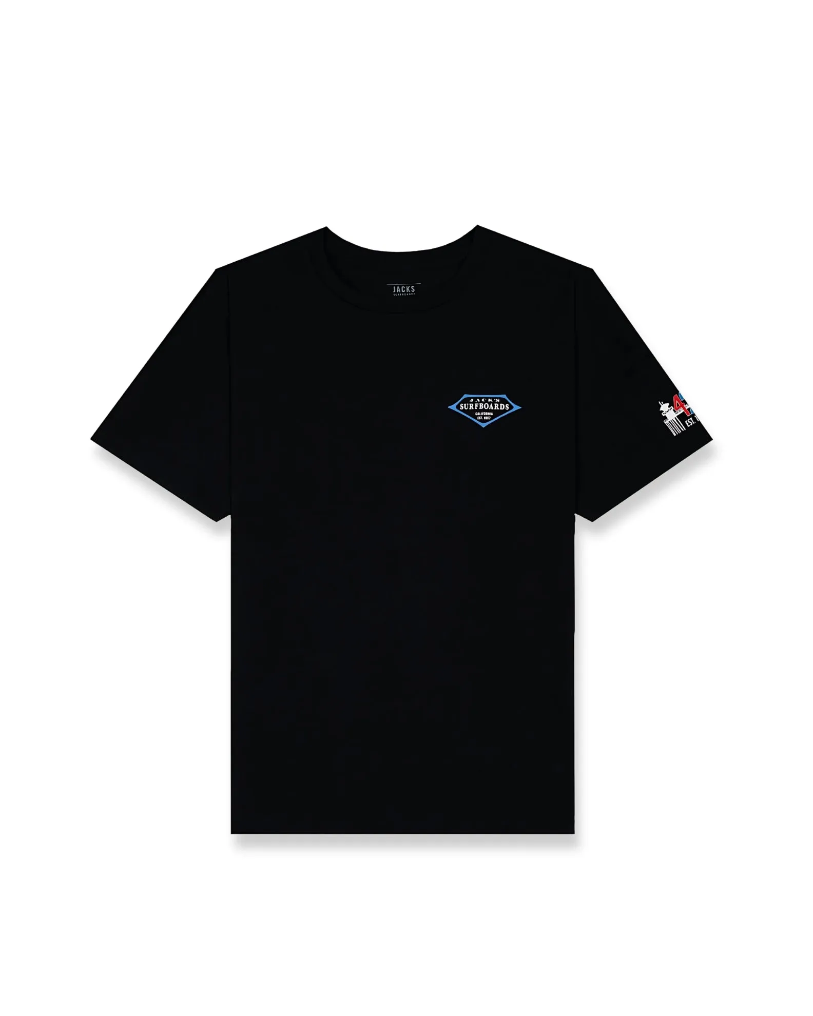 Boys Little Officer S/S Tee - Black