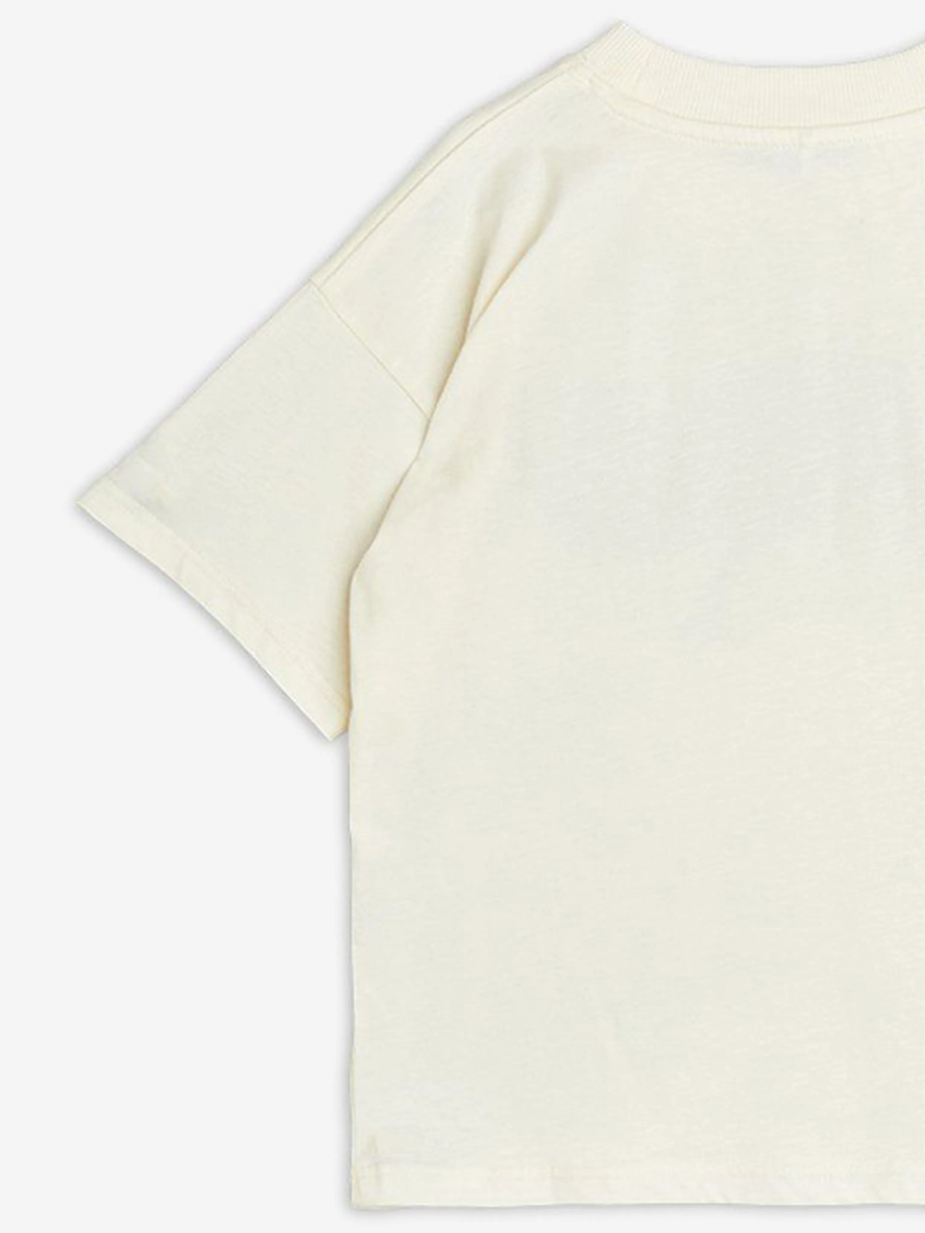 Boys Lizard T-Shirt in Ivory