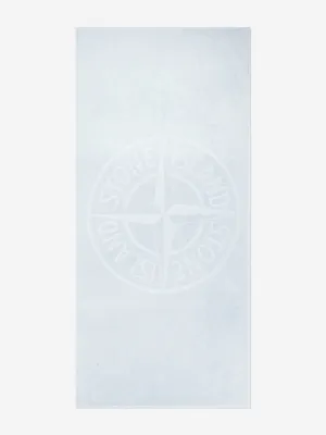 Boys Logo Beach Towel in Blue