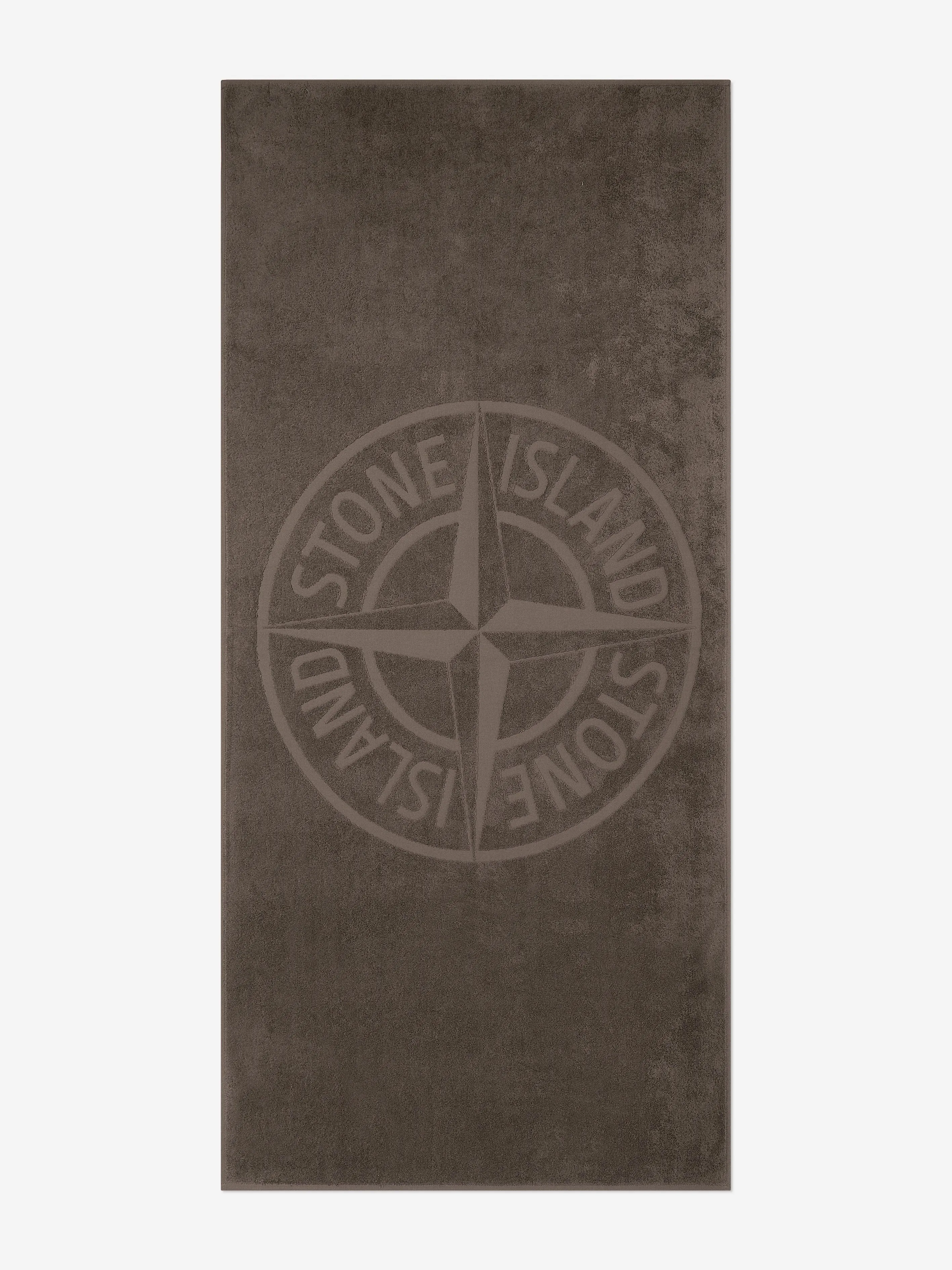 Boys Logo Beach Towel in Brown