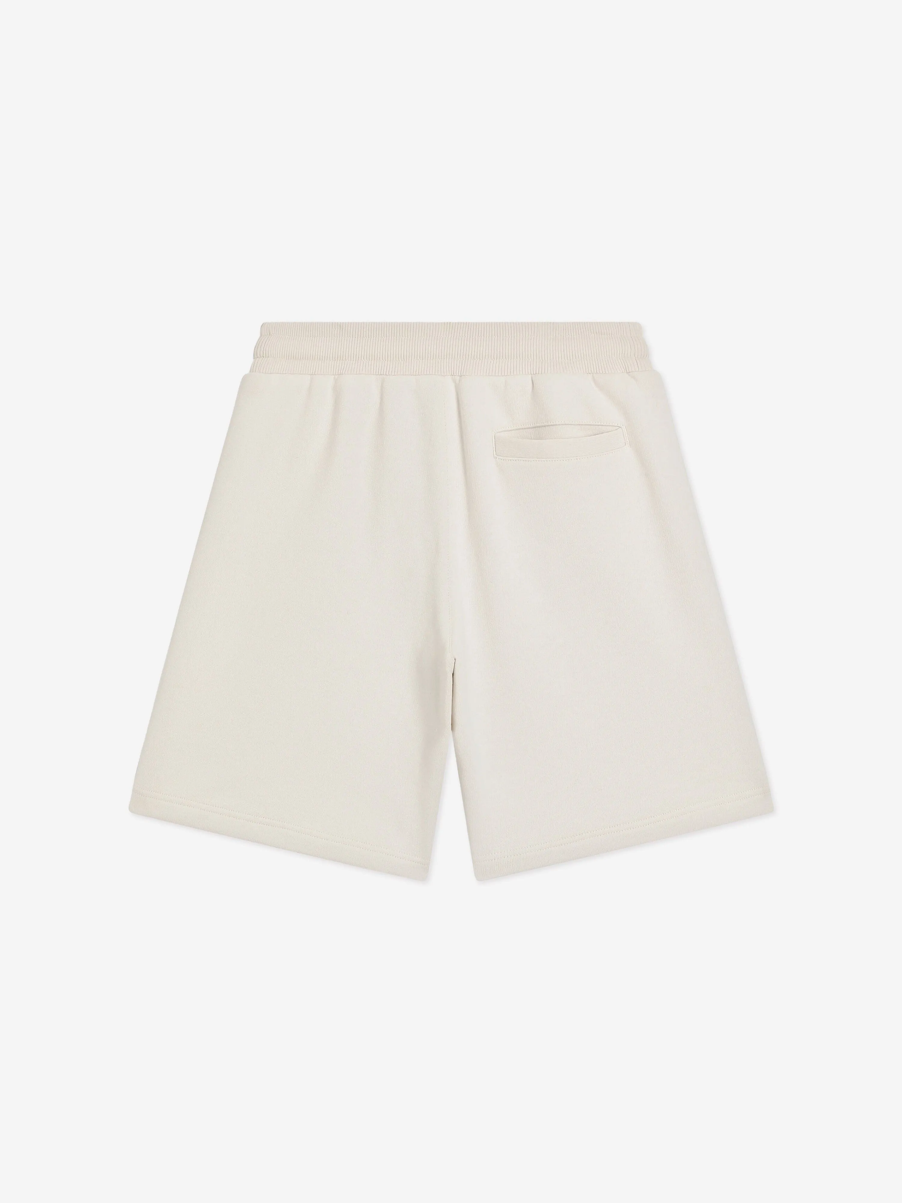 Boys Logo Bermuda Shorts in Ivory