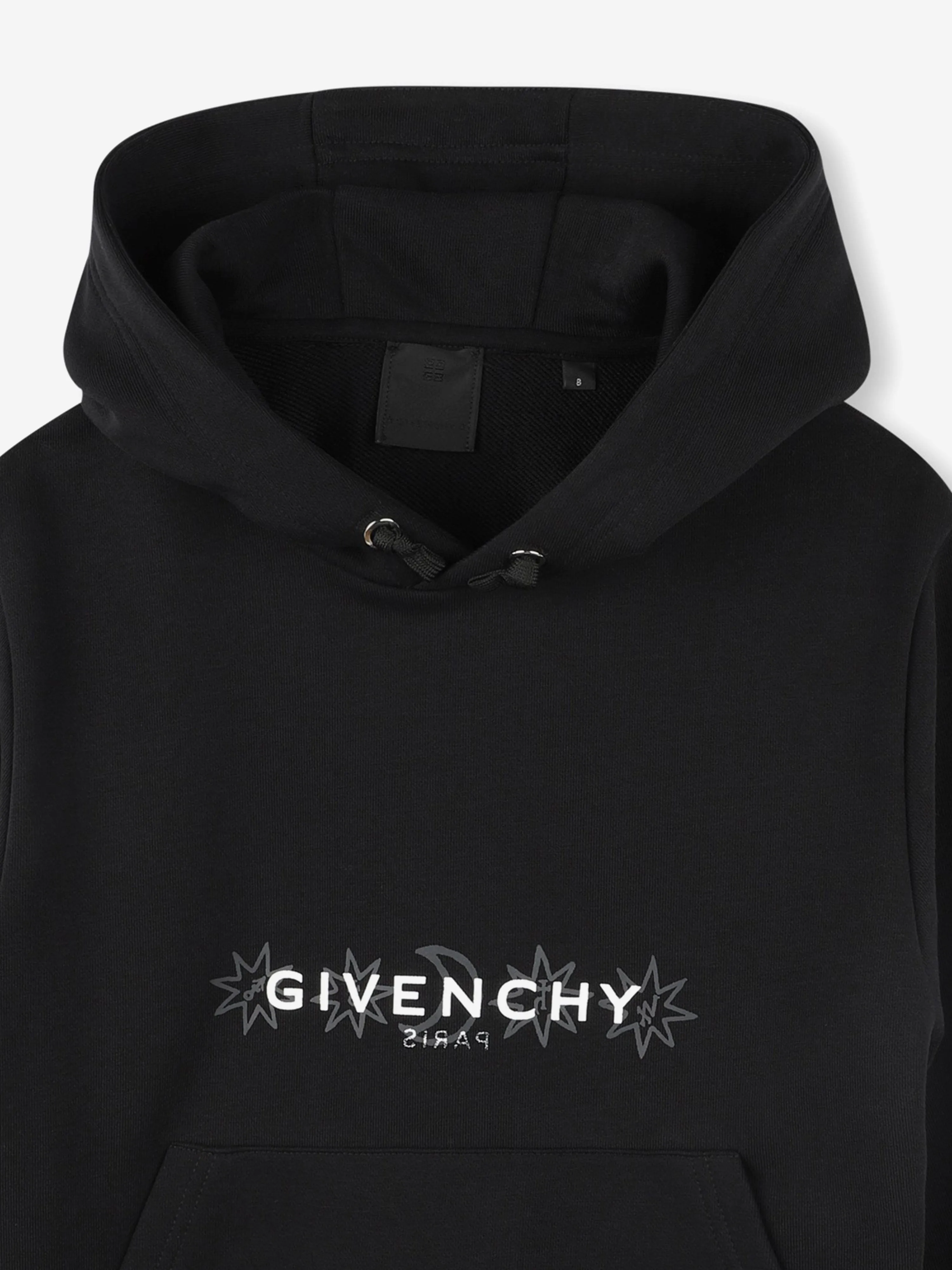 Boys Logo Hoodie in Black