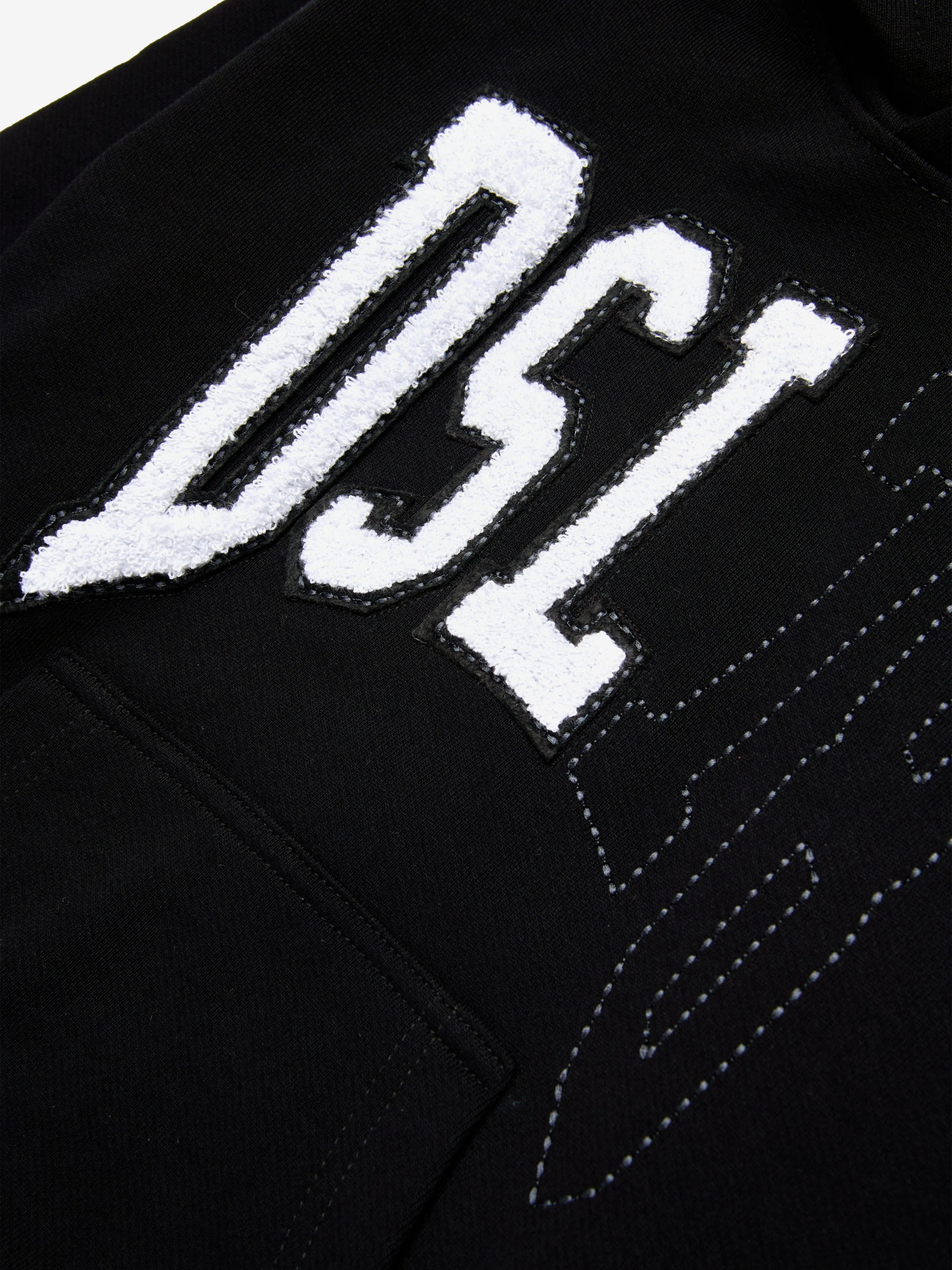 Boys Logo Hoodie in Black