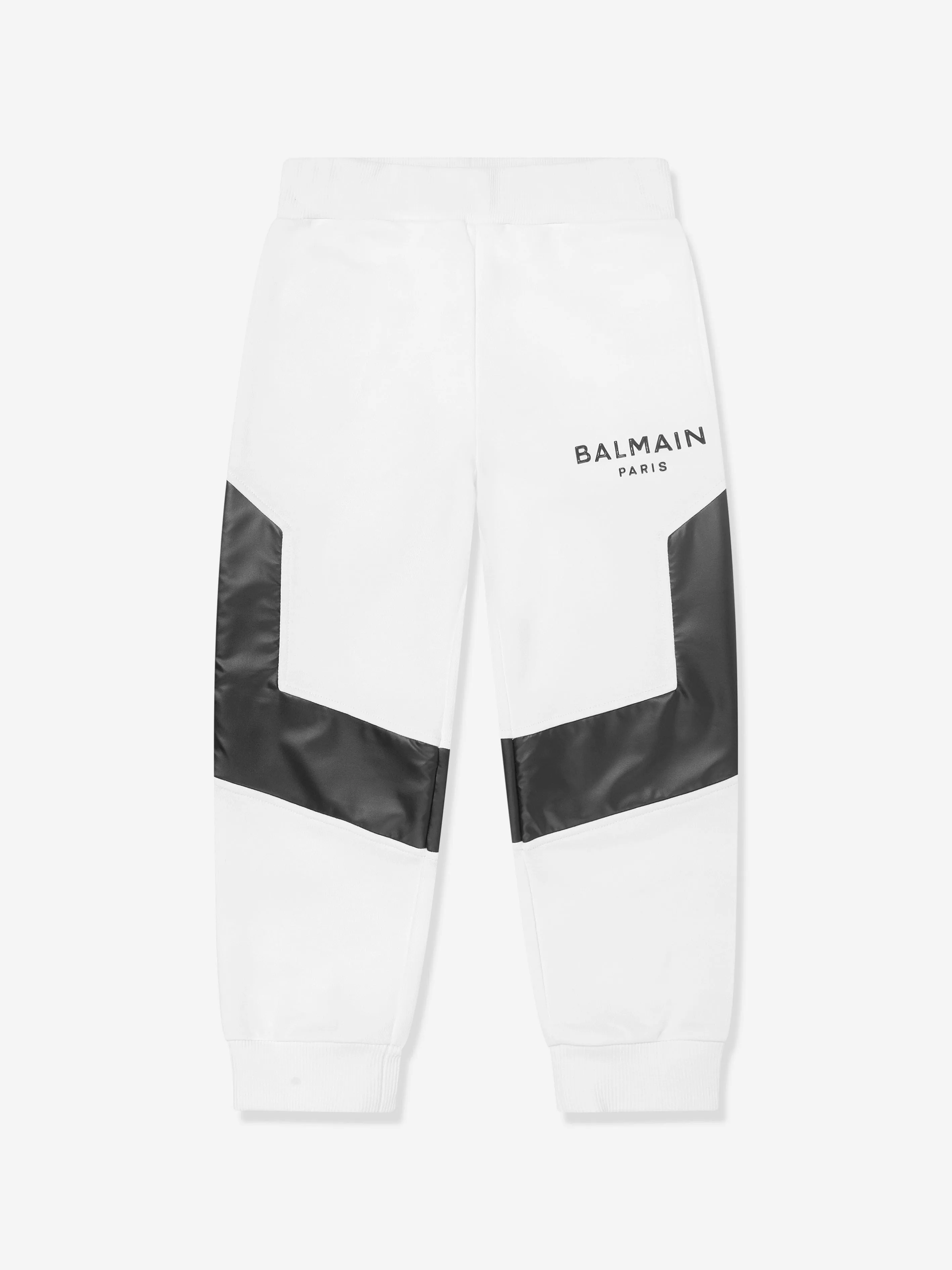 Boys Logo Joggers in White