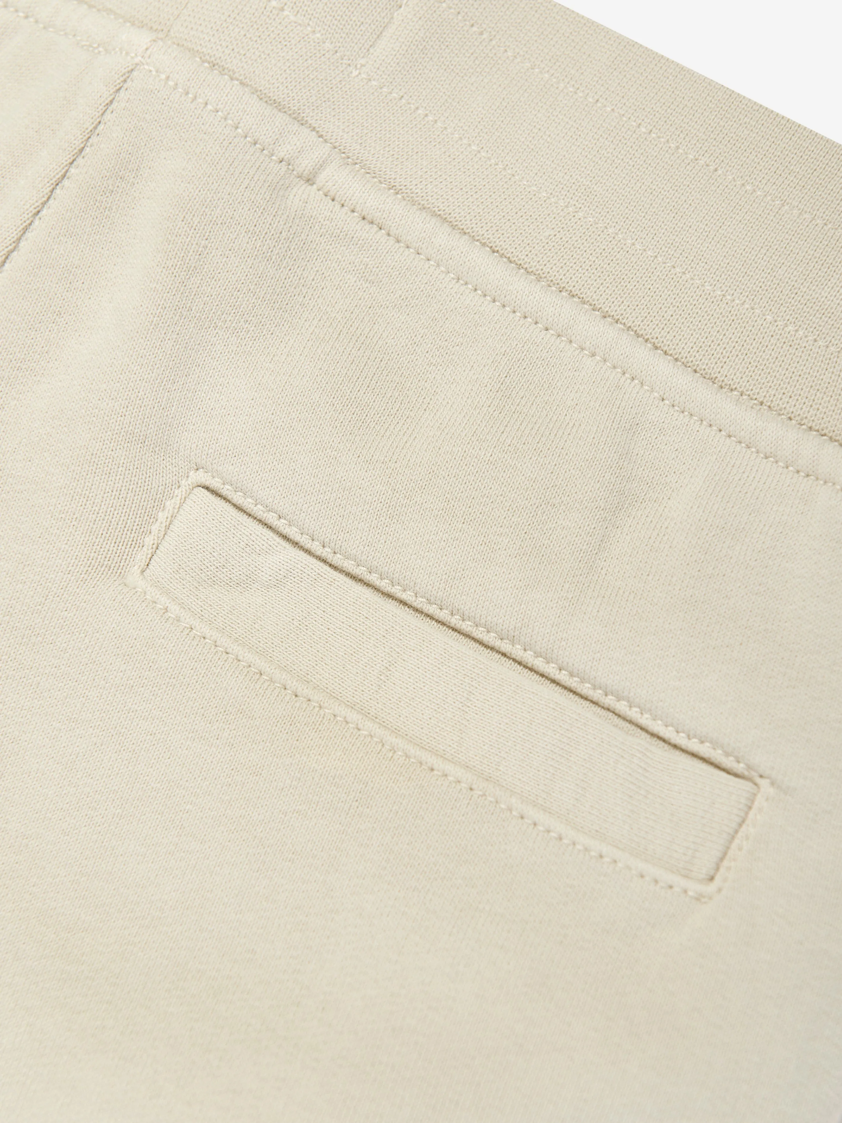 Boys Logo Pocket Shorts in Beige