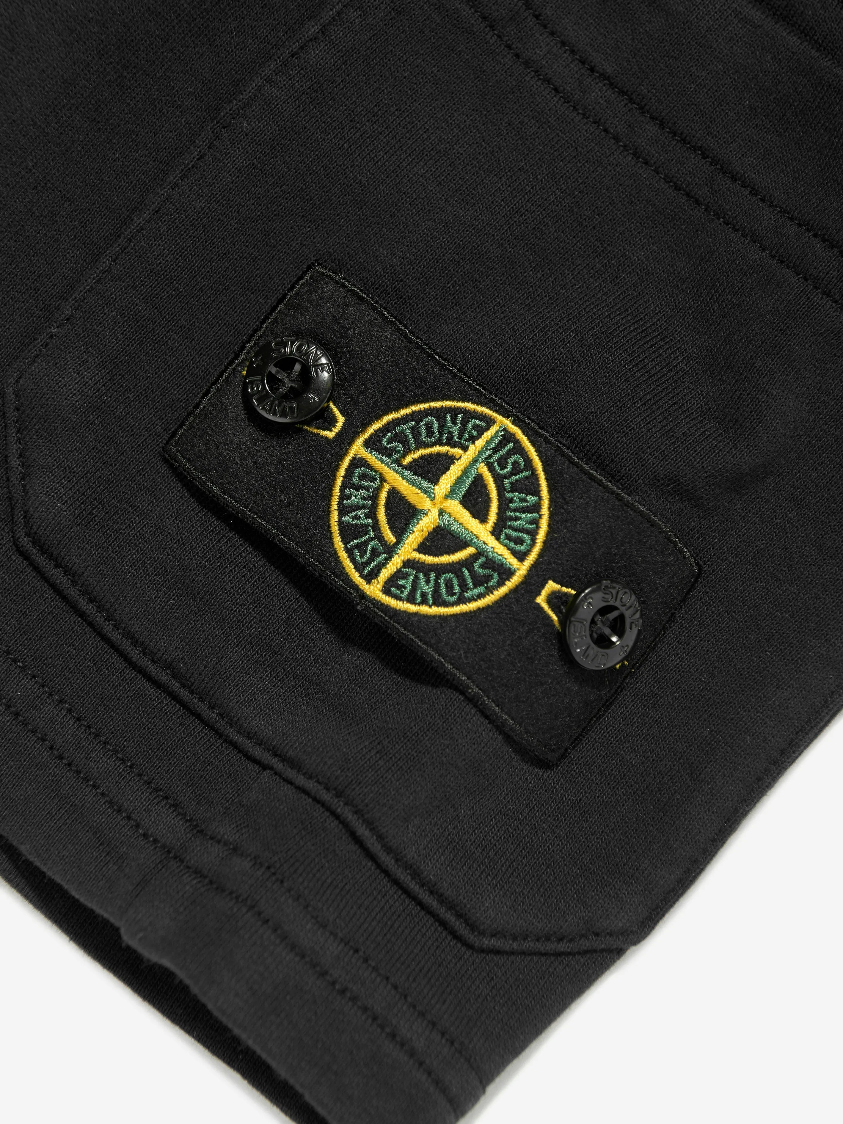 Boys Logo Pocket Shorts in Black
