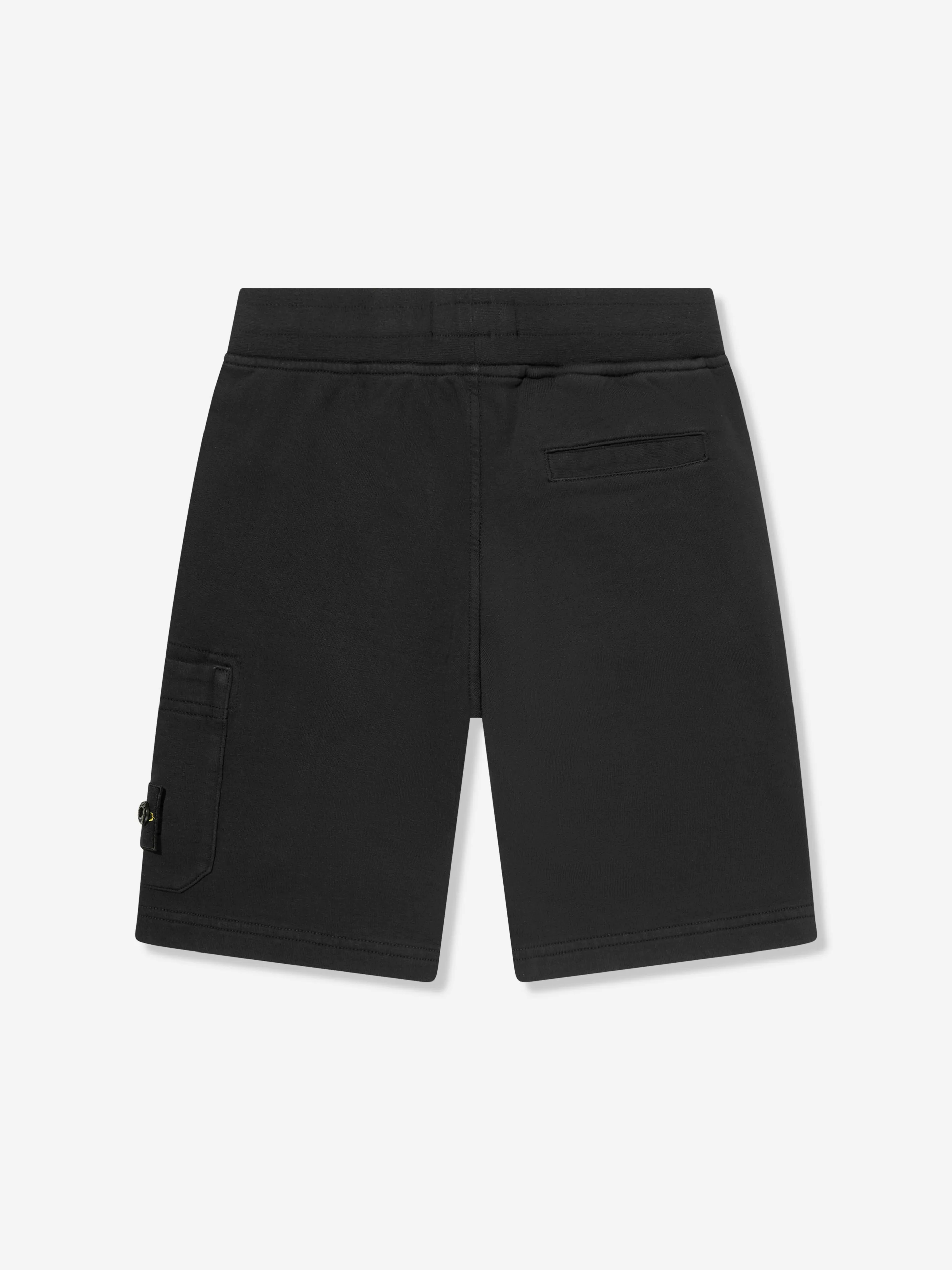 Boys Logo Pocket Shorts in Black