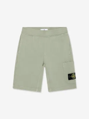 Boys Logo Pocket Shorts in Green